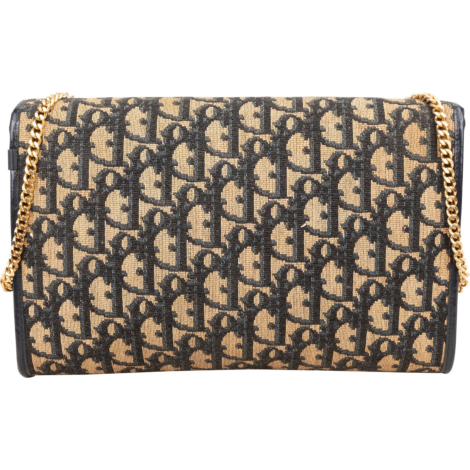 Sac à bandoulière Christian Dior en toile Monogram Trotter