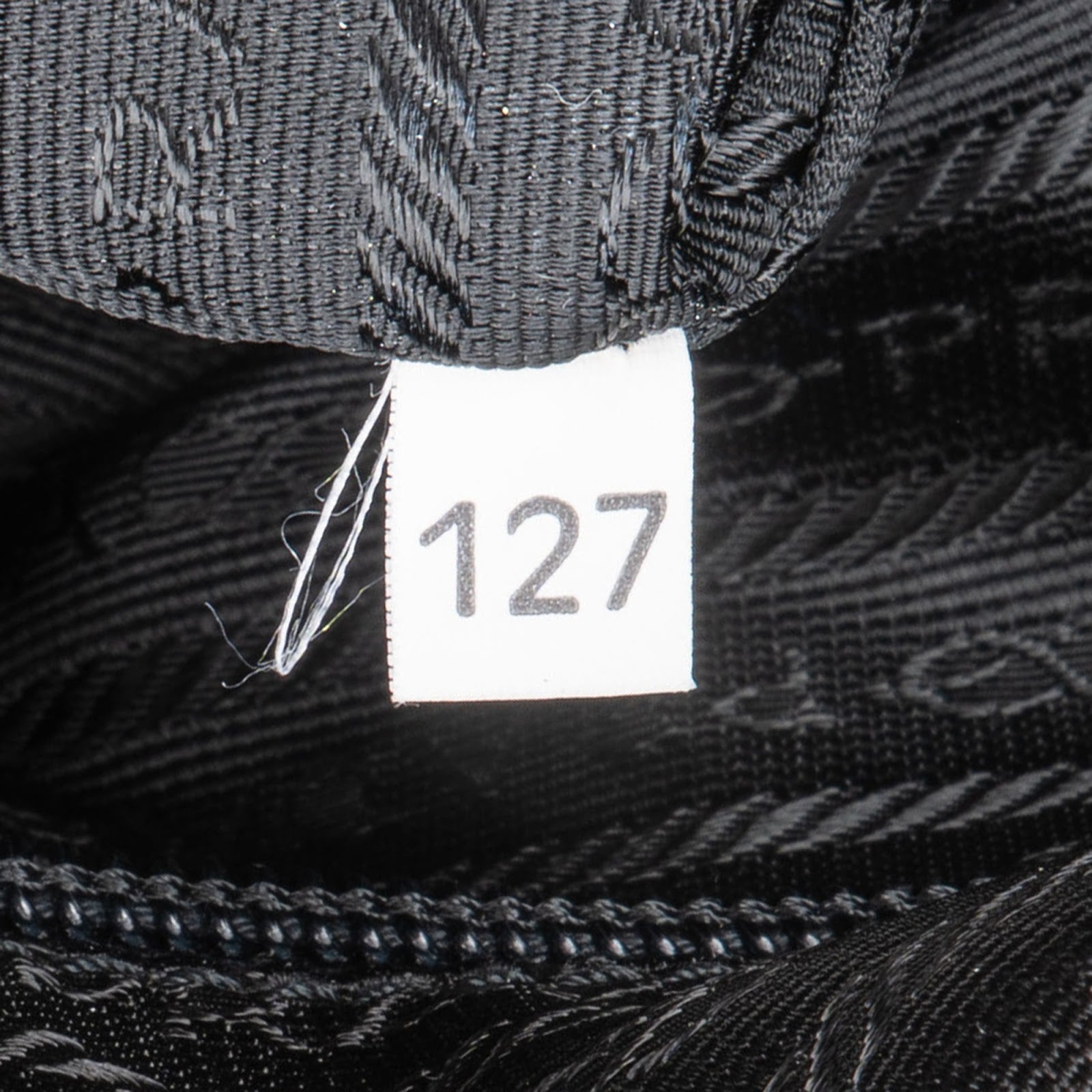 Prada Black Nylon Triangle Duffle Bag 55