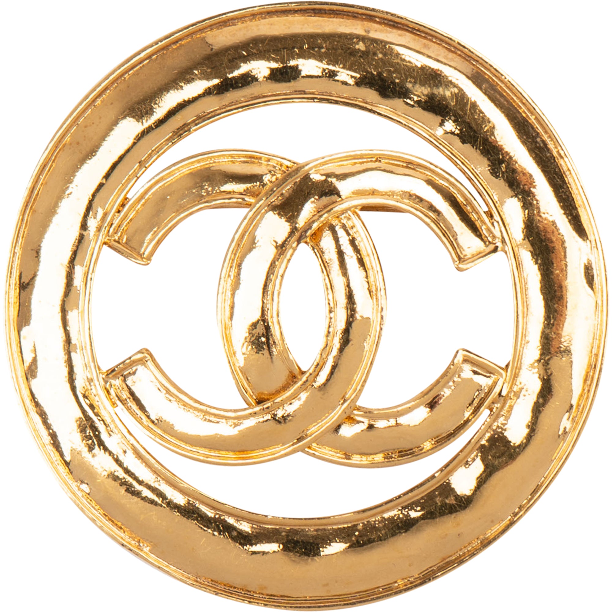 Chanel Golden CC Loop Brooch