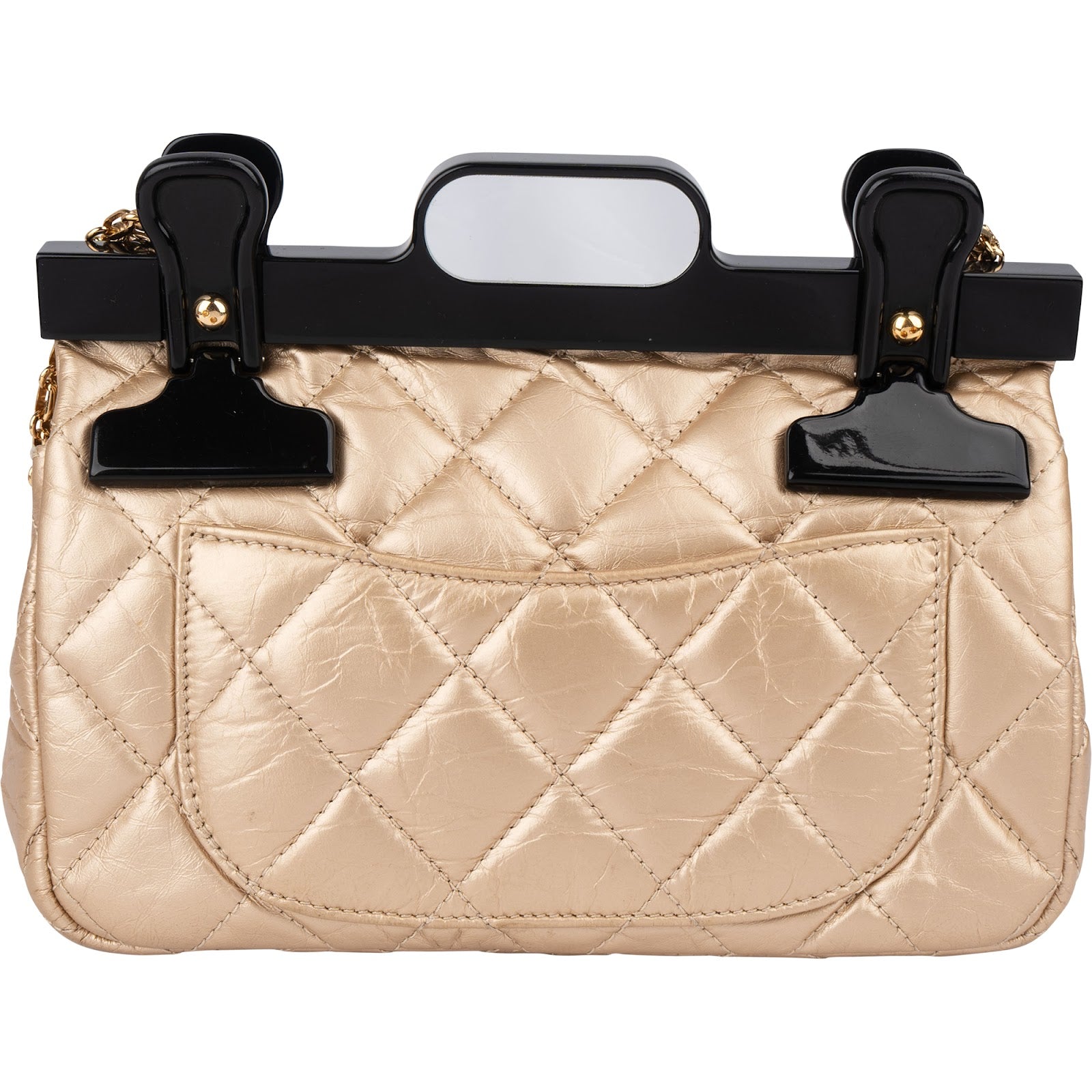 Chanel - Clip Bar CC Single Flap Crossbody Bag