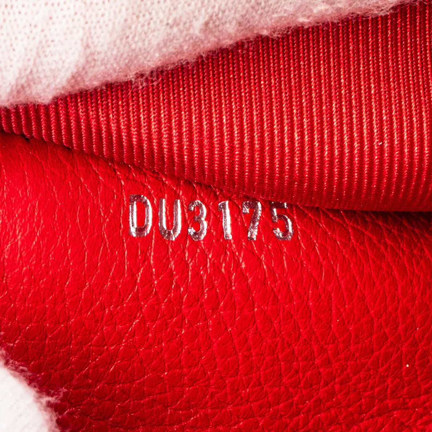 Louis Vuitton Lockme BB Red Leather Crossbody Bag