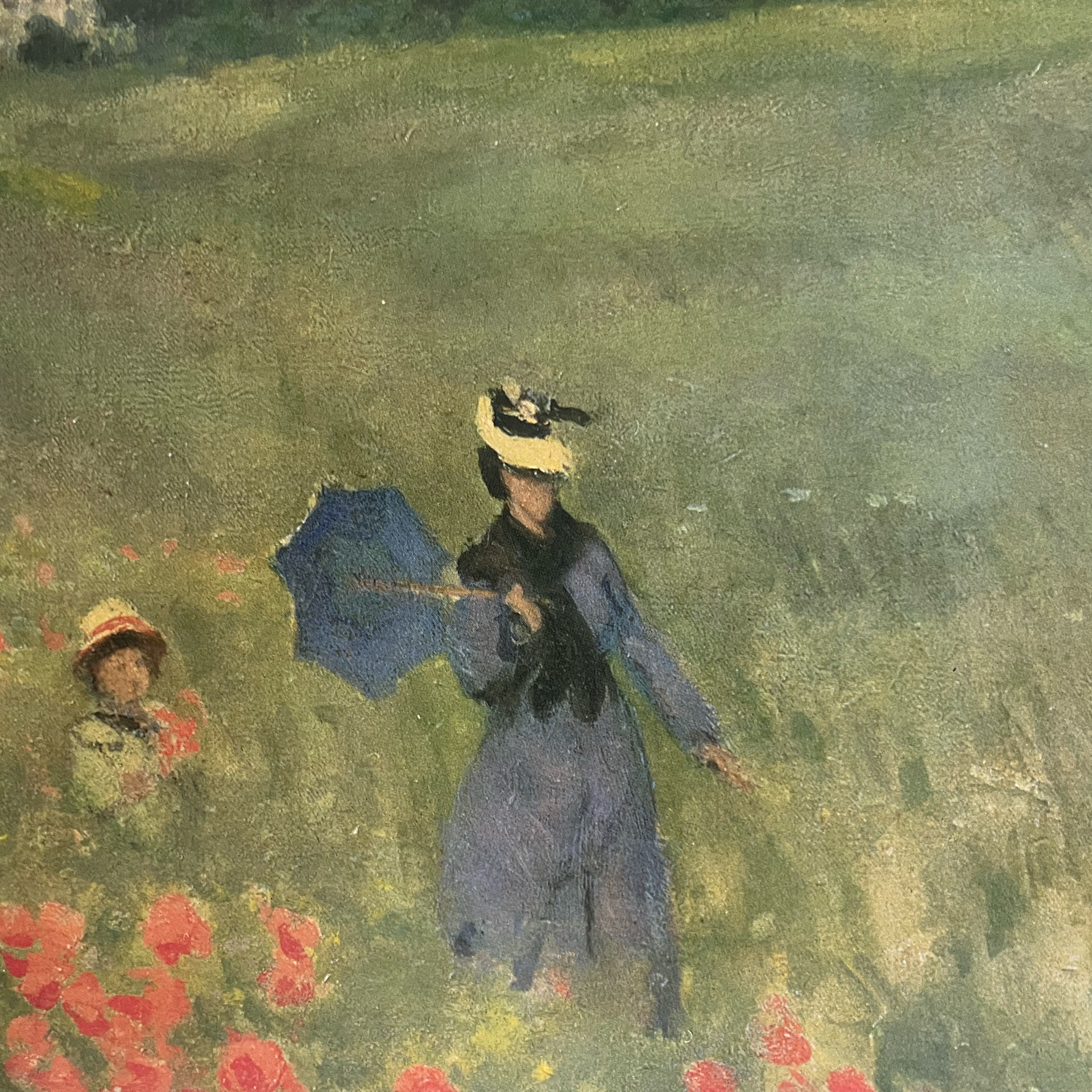 Claude Monet  - Mohnfeld bei Argenteuil (after)