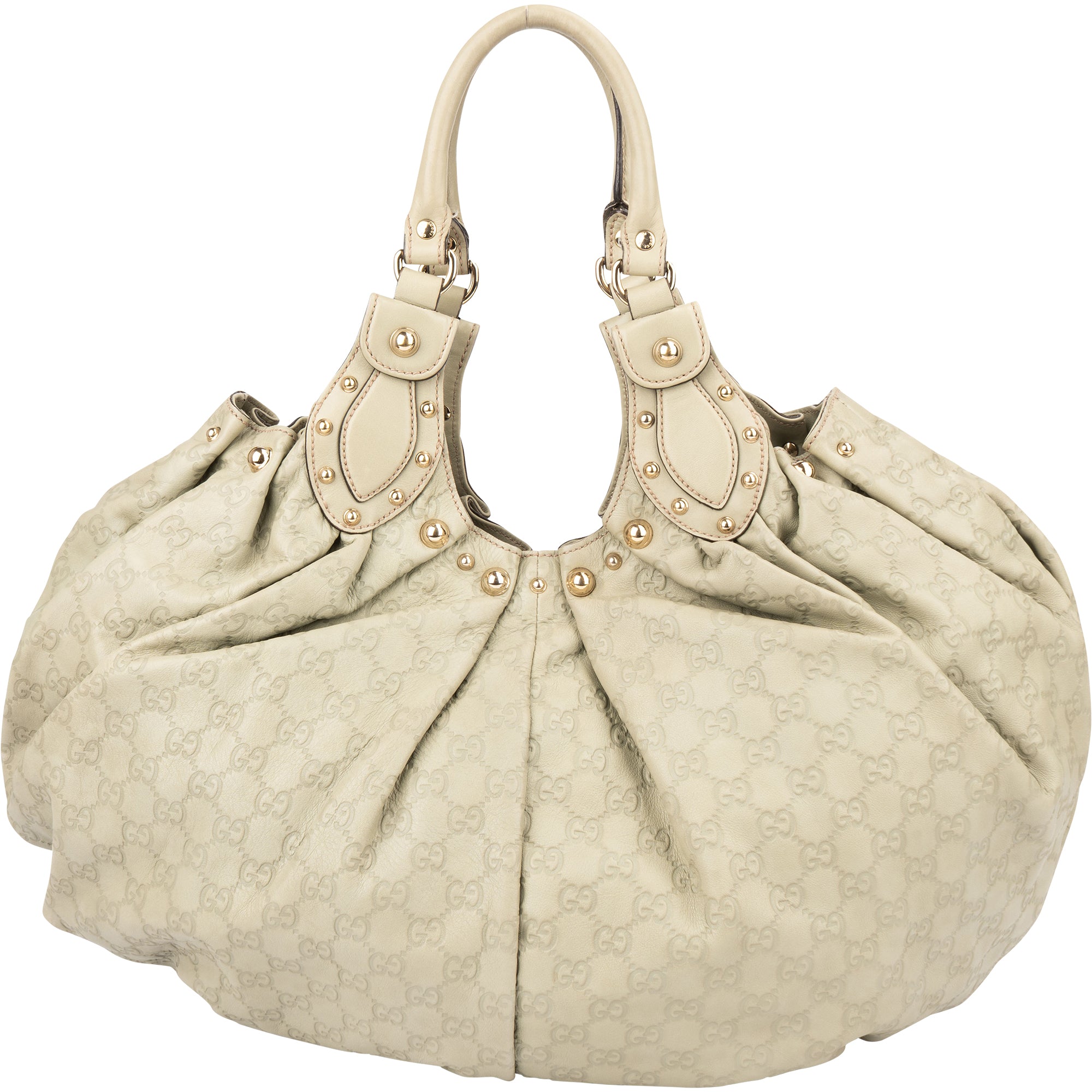 Gucci Leather GG Monogram Pelham Handbag