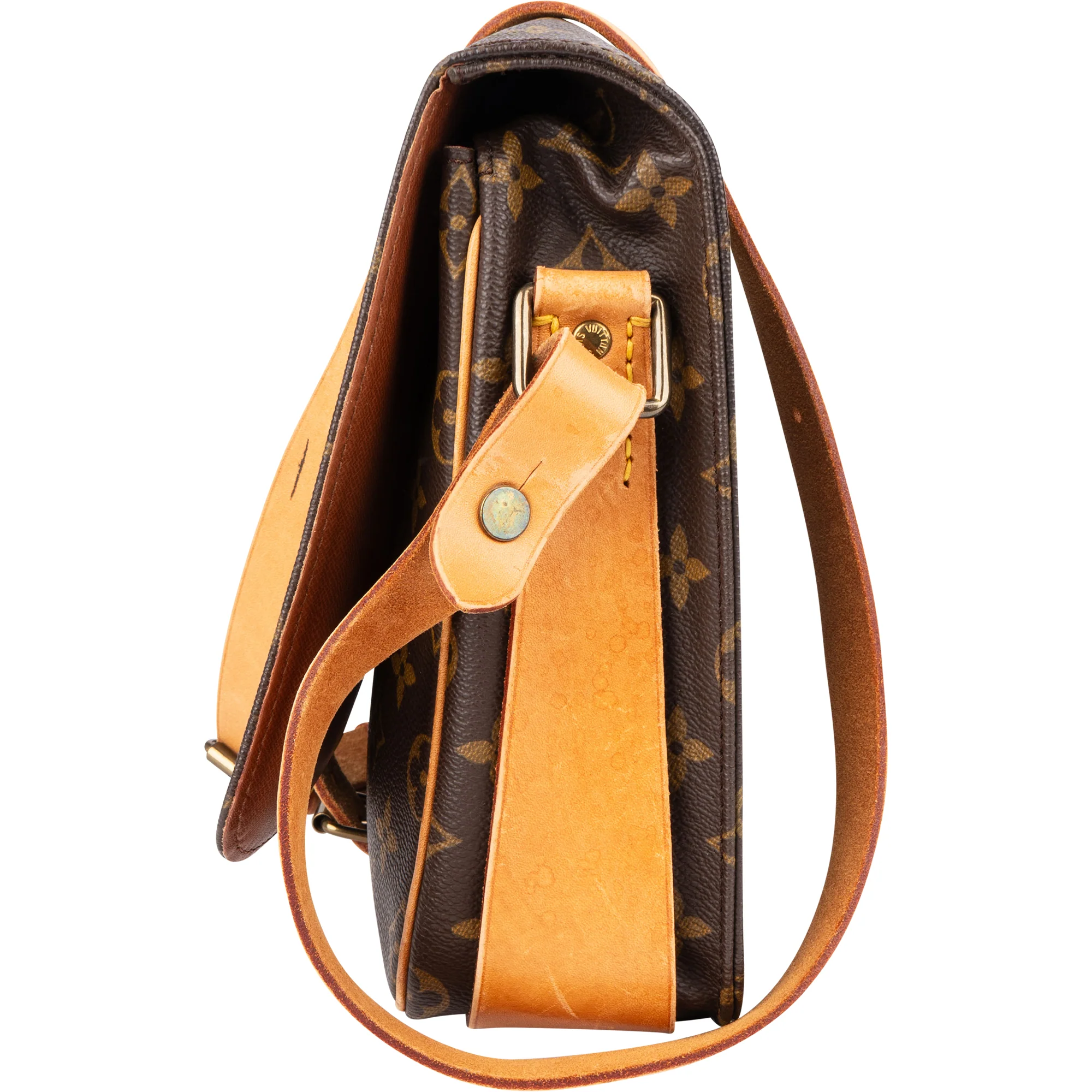 Louis Vuitton Monogram Canvas Cartouchiere GM Crossbody Bag