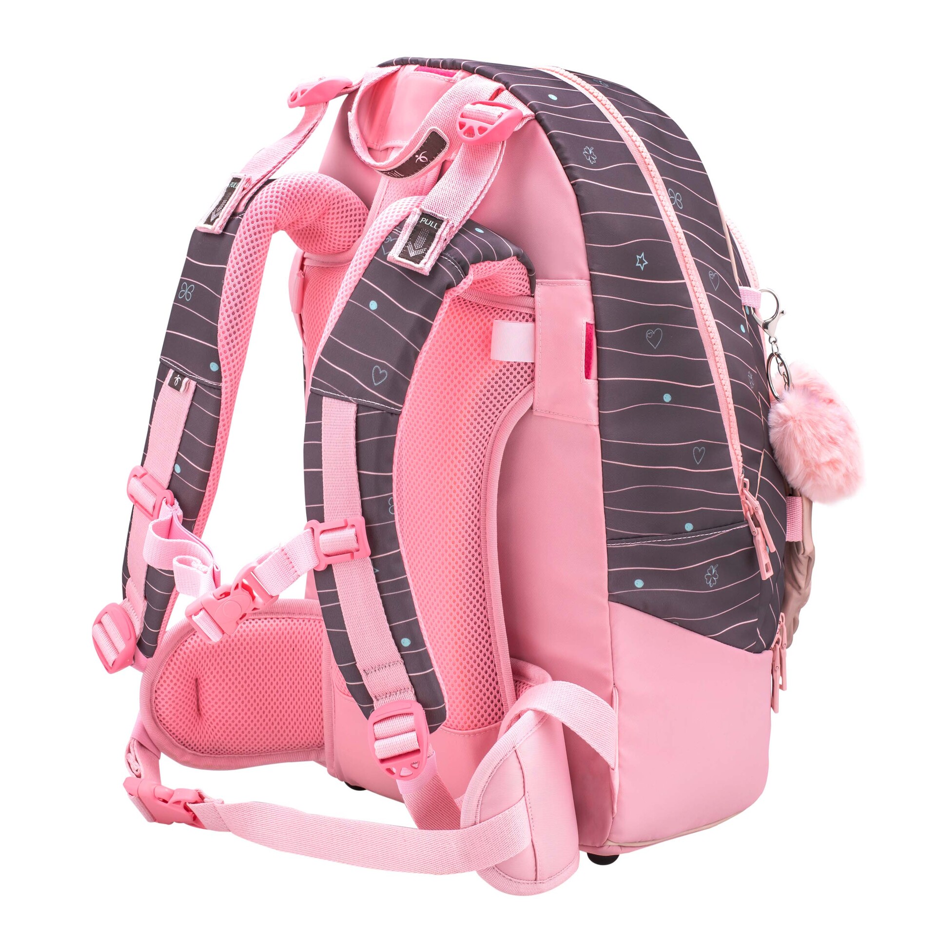 2-IN-1 Schultasche & Gürteltasche 2-teilig - Mint