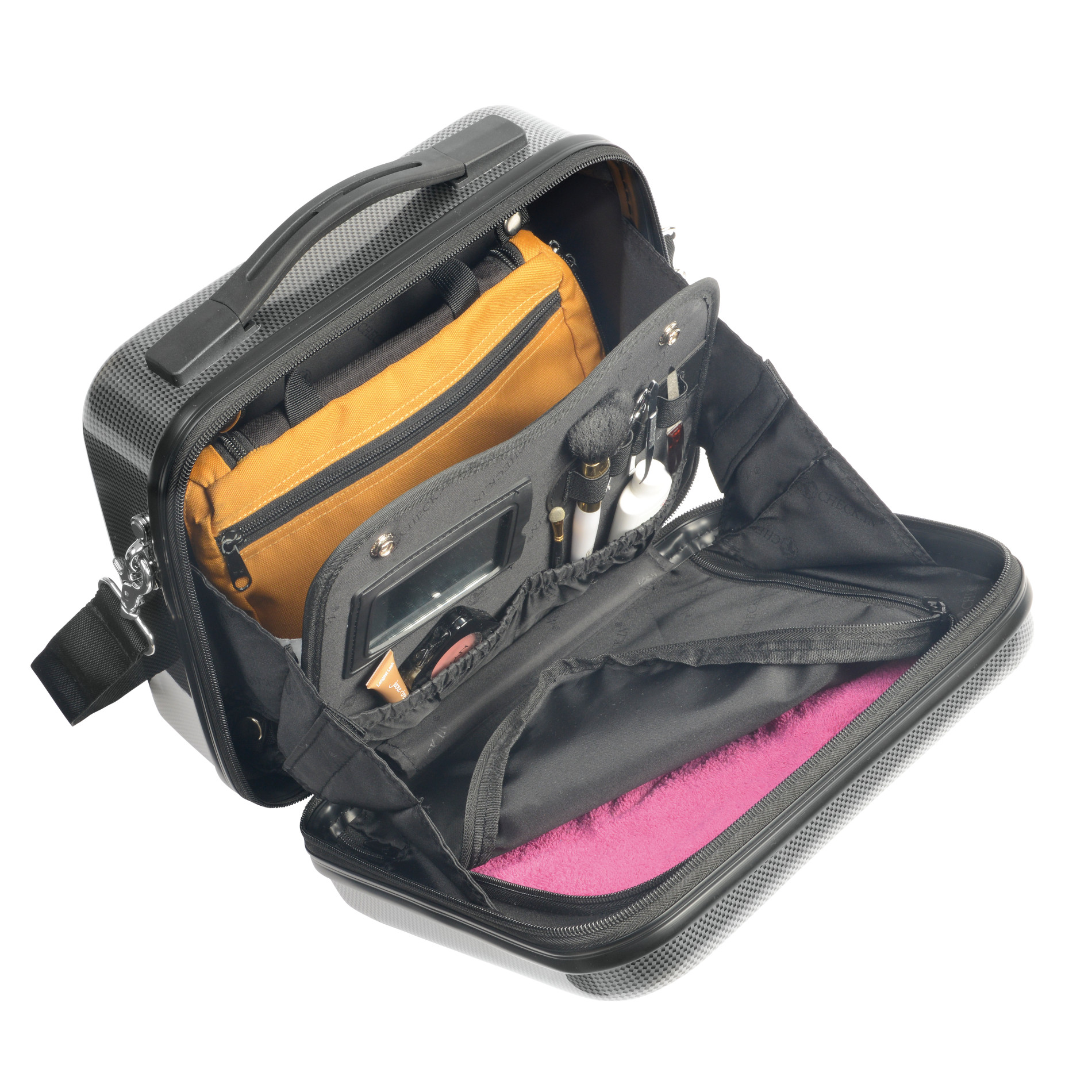 Beautycase LONDON 2.0 - carbon silber