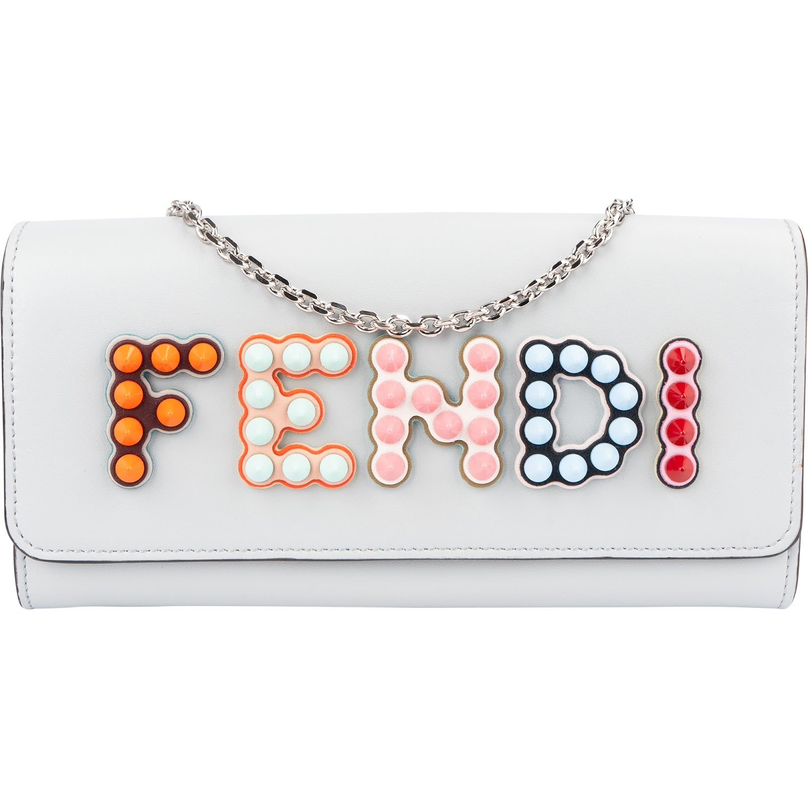 Fendi - Emblem Wallet On Chain Crossbody Bag