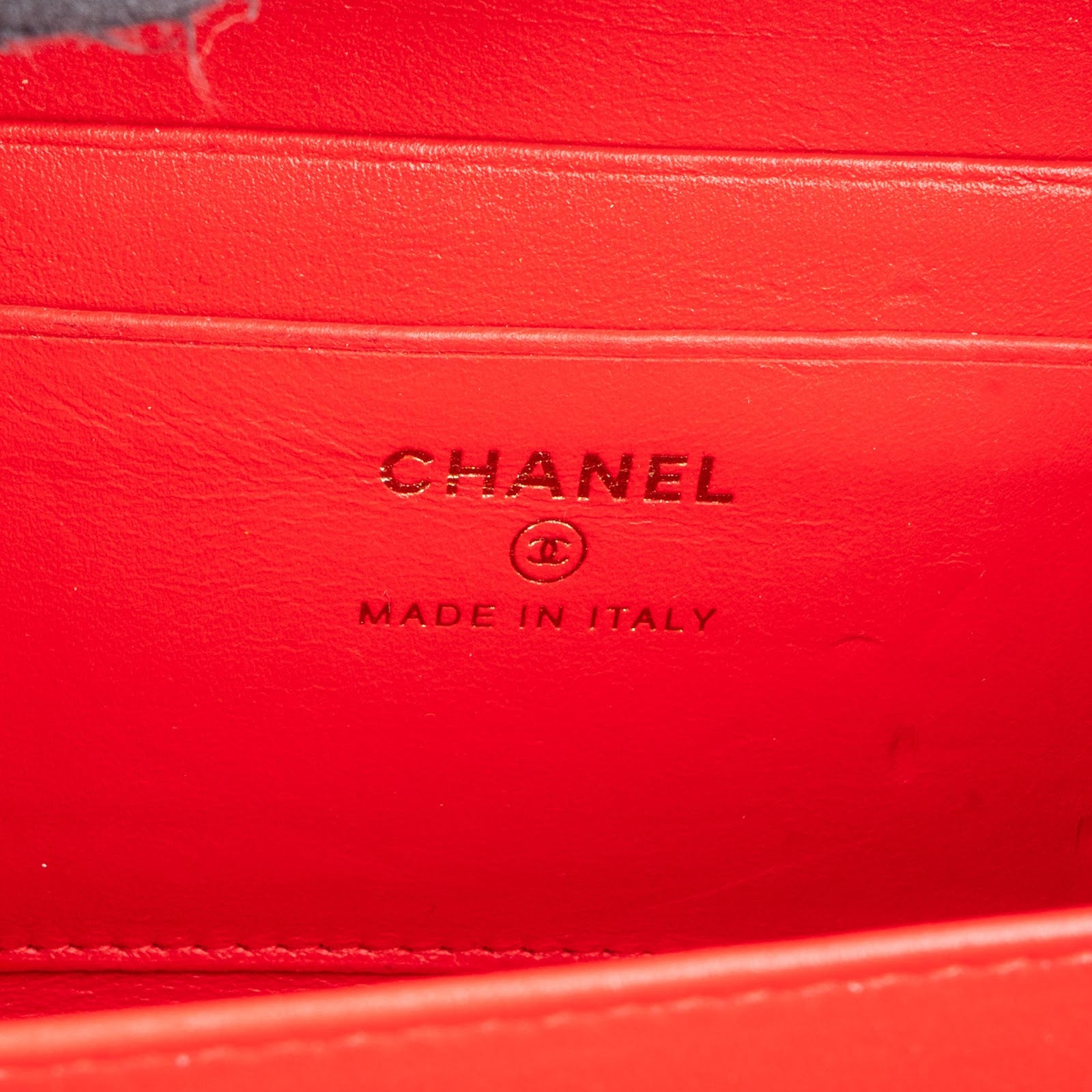 Chanel Quilted Caviar Leather Small Filigree Vanity Case Crossbody