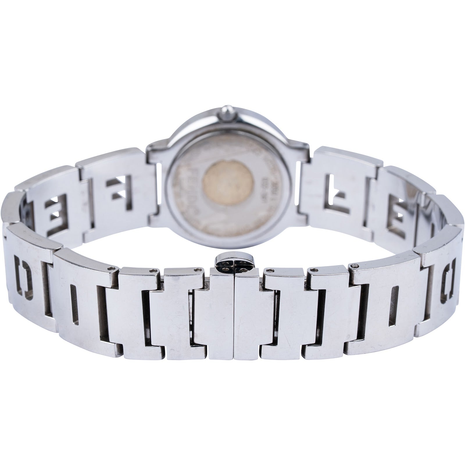Fendi - Silver Tone F Emblem 3050L Damenuhr