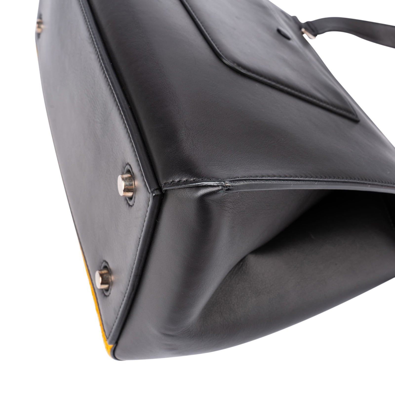 Céline - Bicolor Calf Hair Edge Handtasche