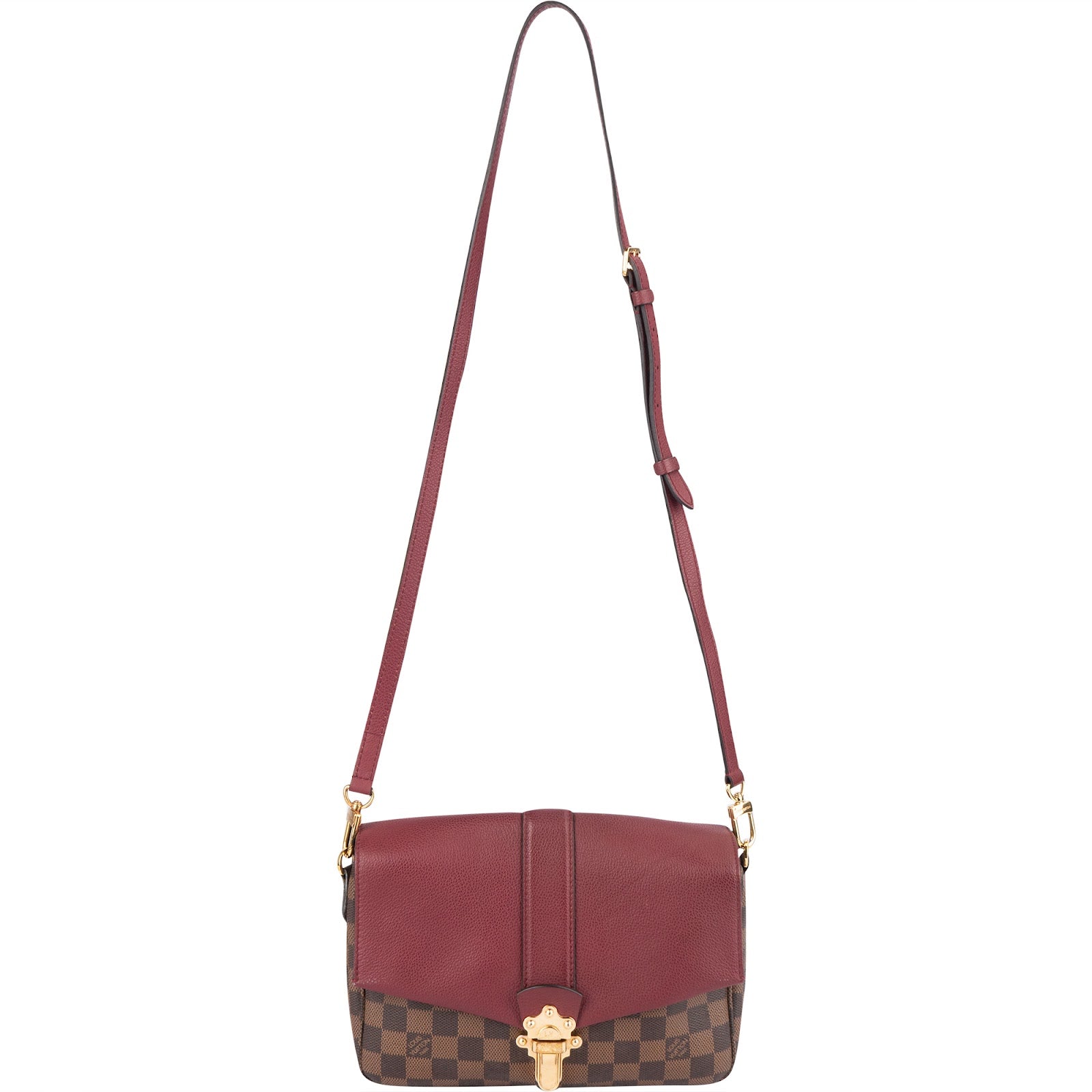 Louis Vuitton Monogram Damier Ebene Clapton Crossbody Bag