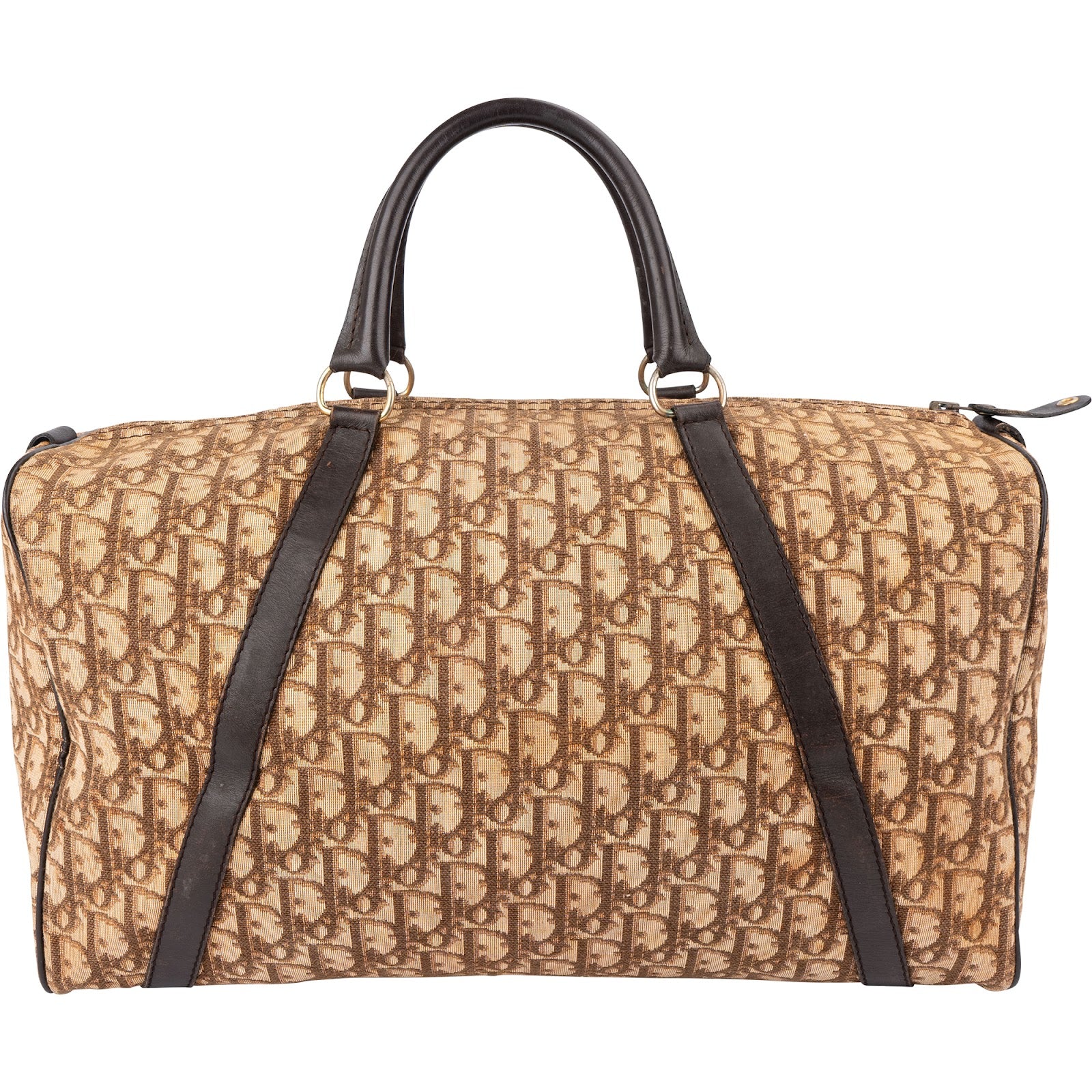 Christian Dior Trotter Monogram Canvas Boston 40 Reisetasche