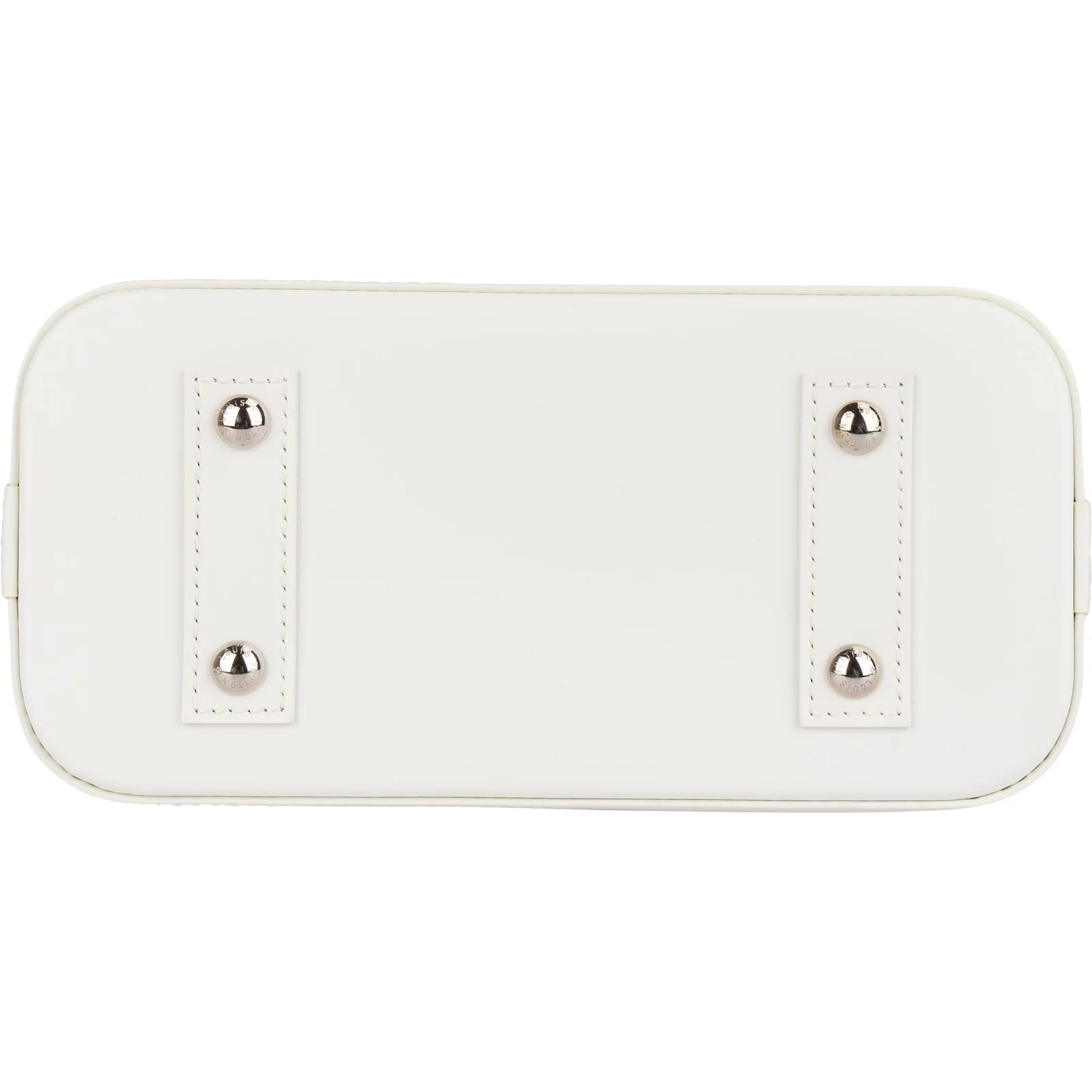 Louis Vuitton White Epi Leather x Yayoi Kusama Alma BB Handbag