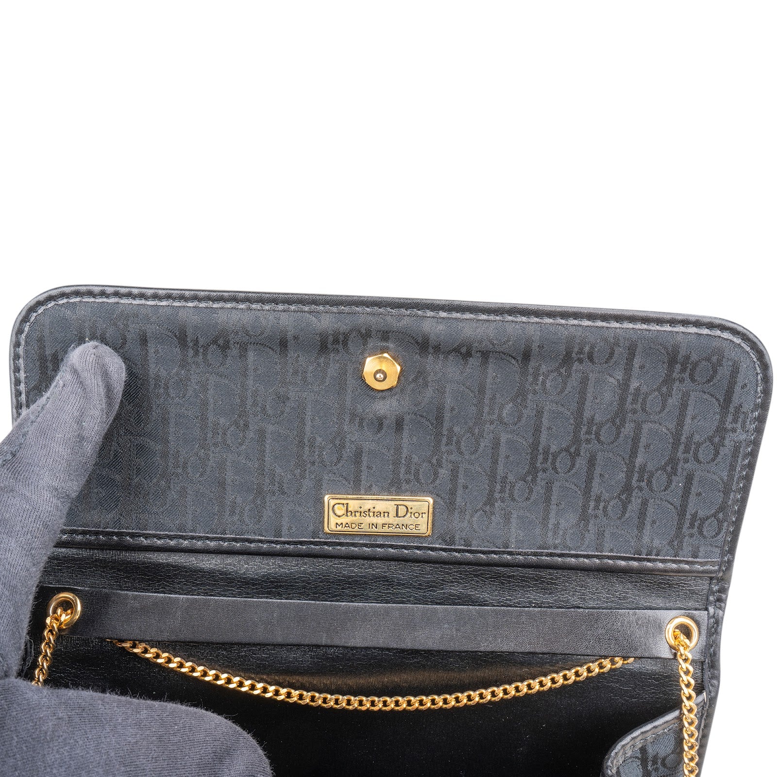 Christian Dior - Monogram Oblique Chain Crossbody Bag