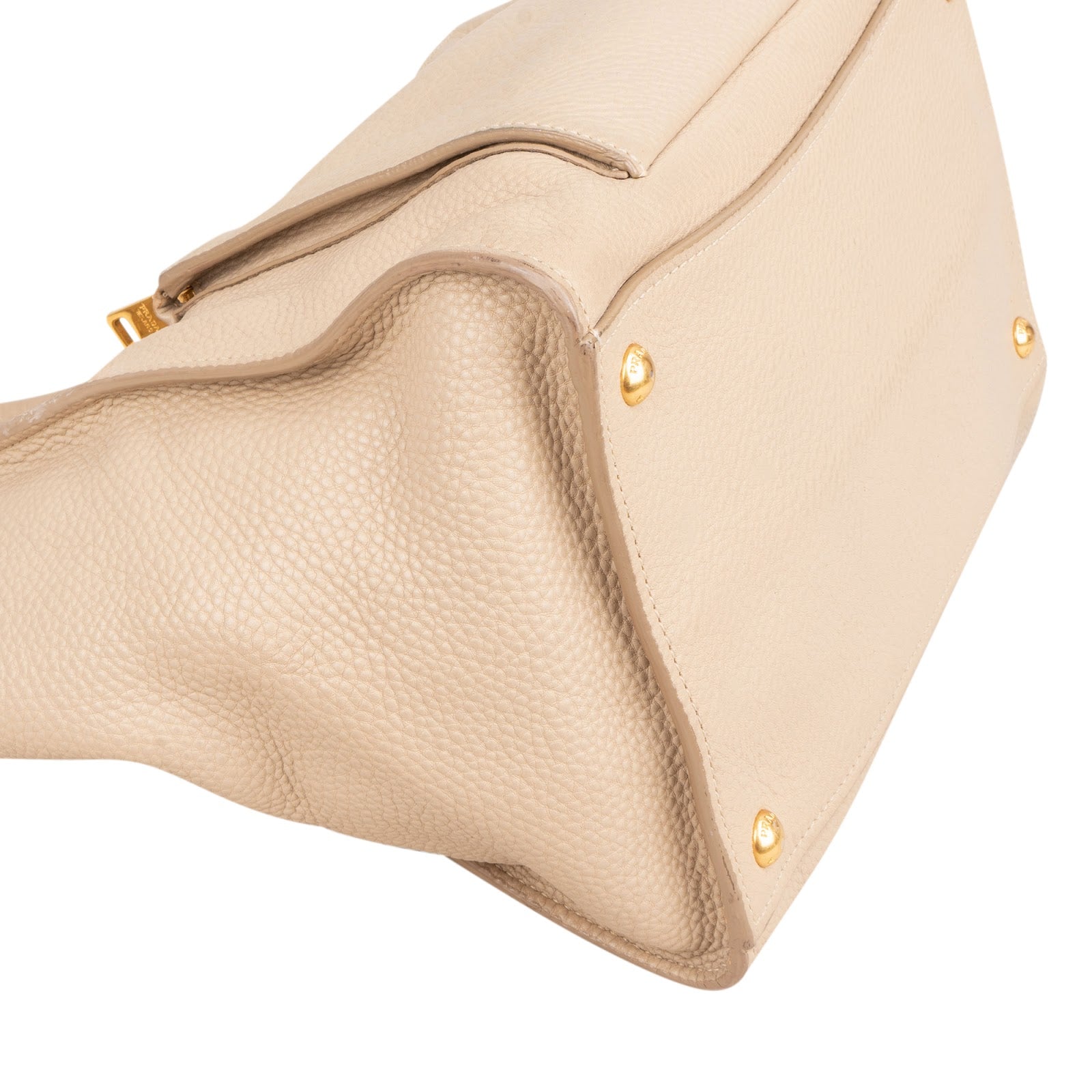 Prada Vitello Daino Leather Twin Pocket Luggage Shopper