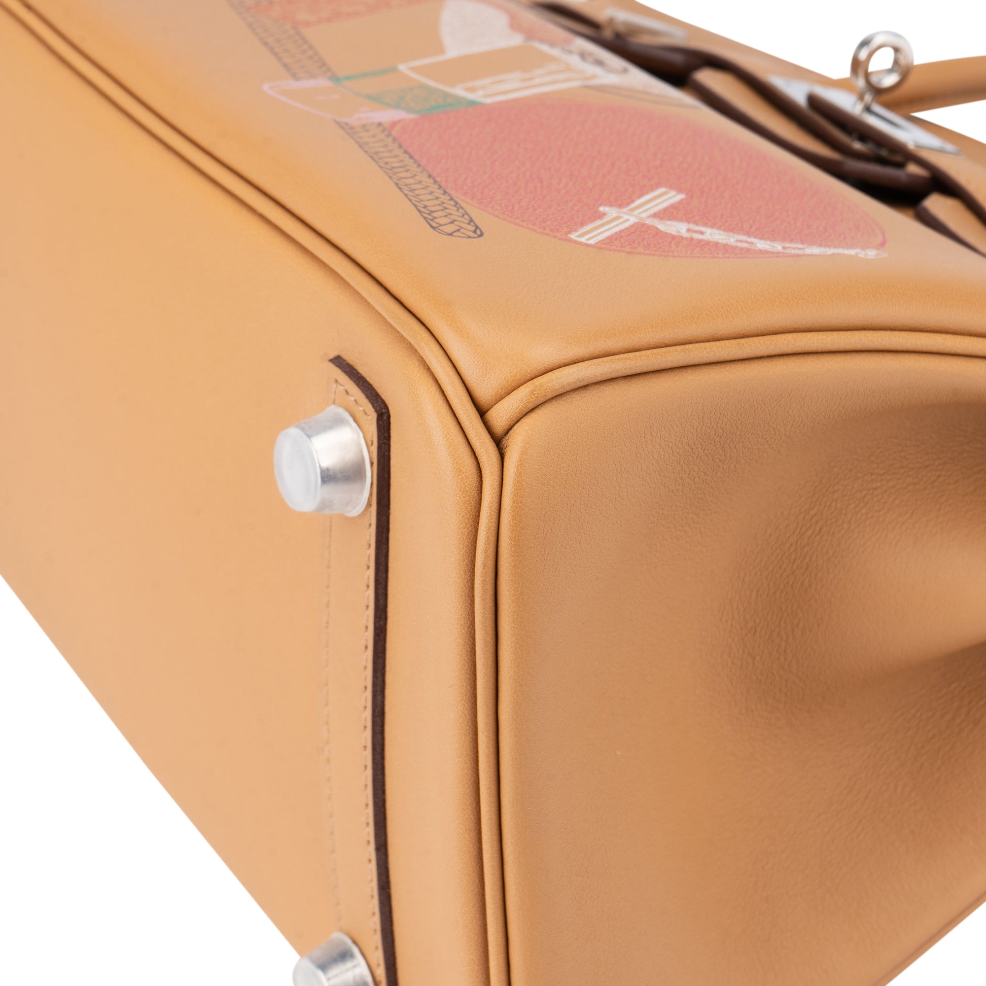 Hermès Biscuit Swift Leather Limited Edition In and Out Birkin 25 Handbag