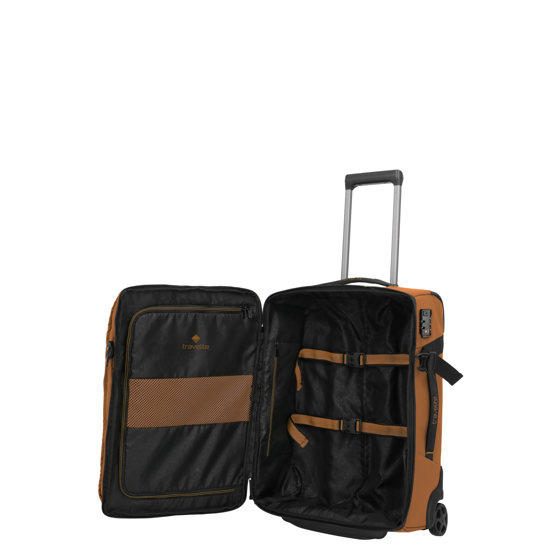 BRIIZE Rollenreisetasche S - Curry