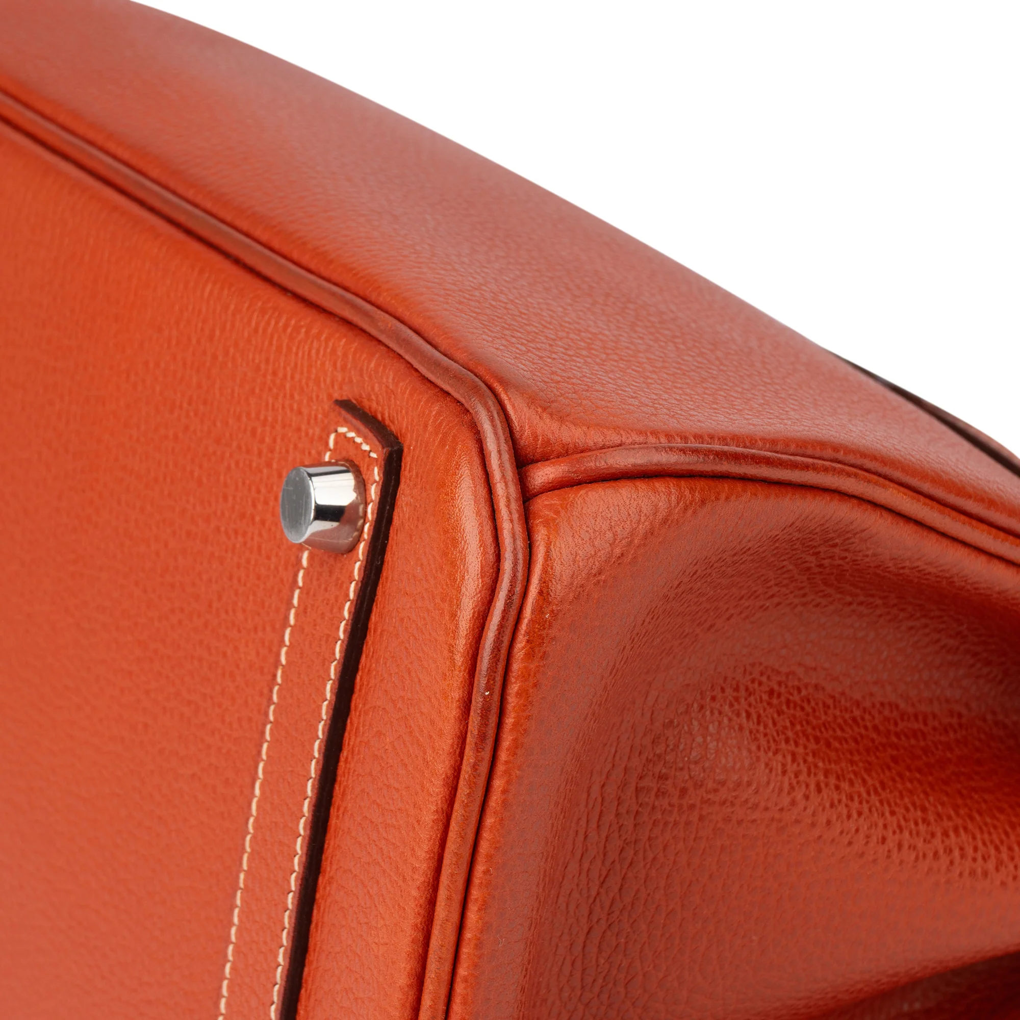 Hermès Birkin 30 Ardennes Leather Palladium Hardware Handbag