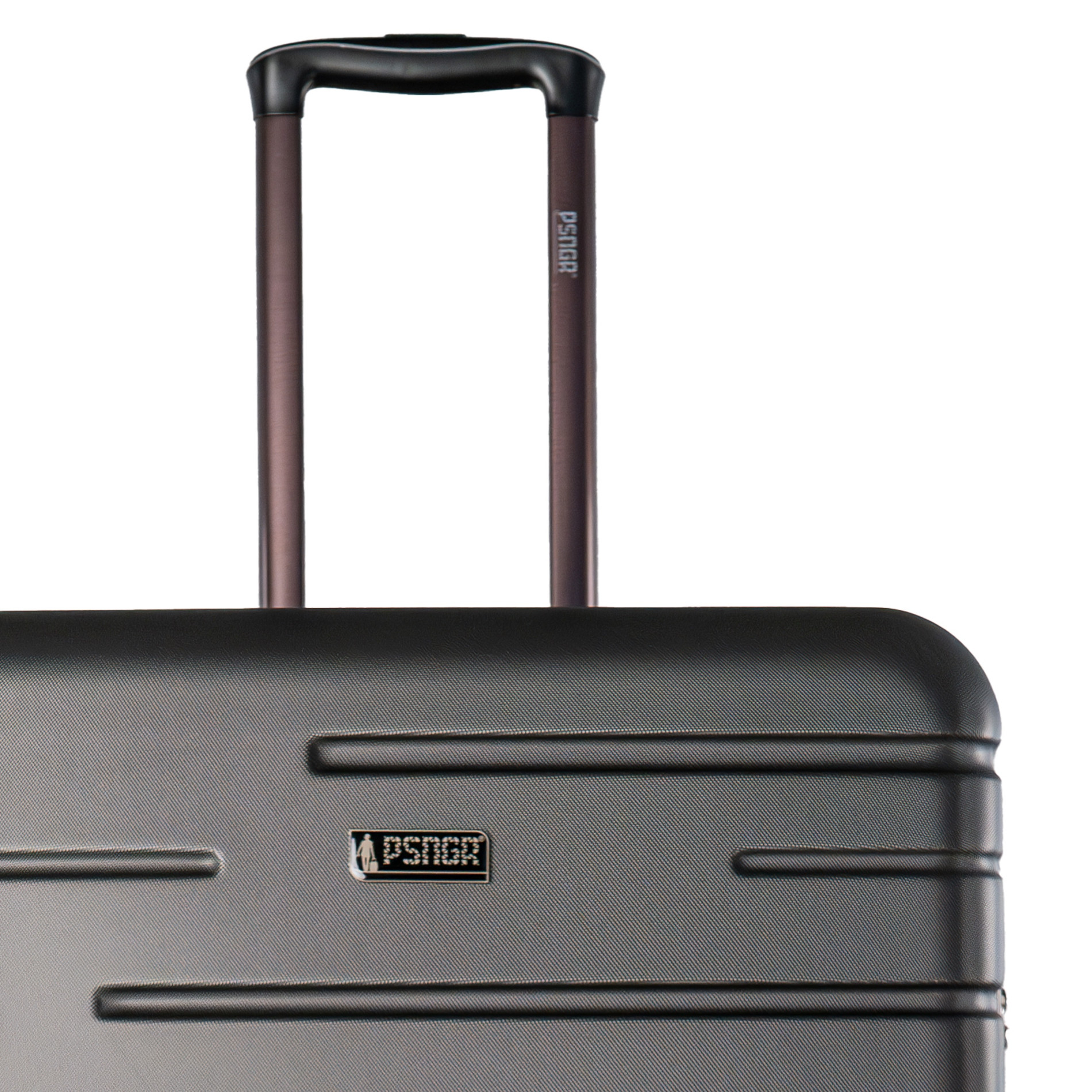 Stripes Kofferset 2-teilig (L,M) Erweiterbar - DK Grey