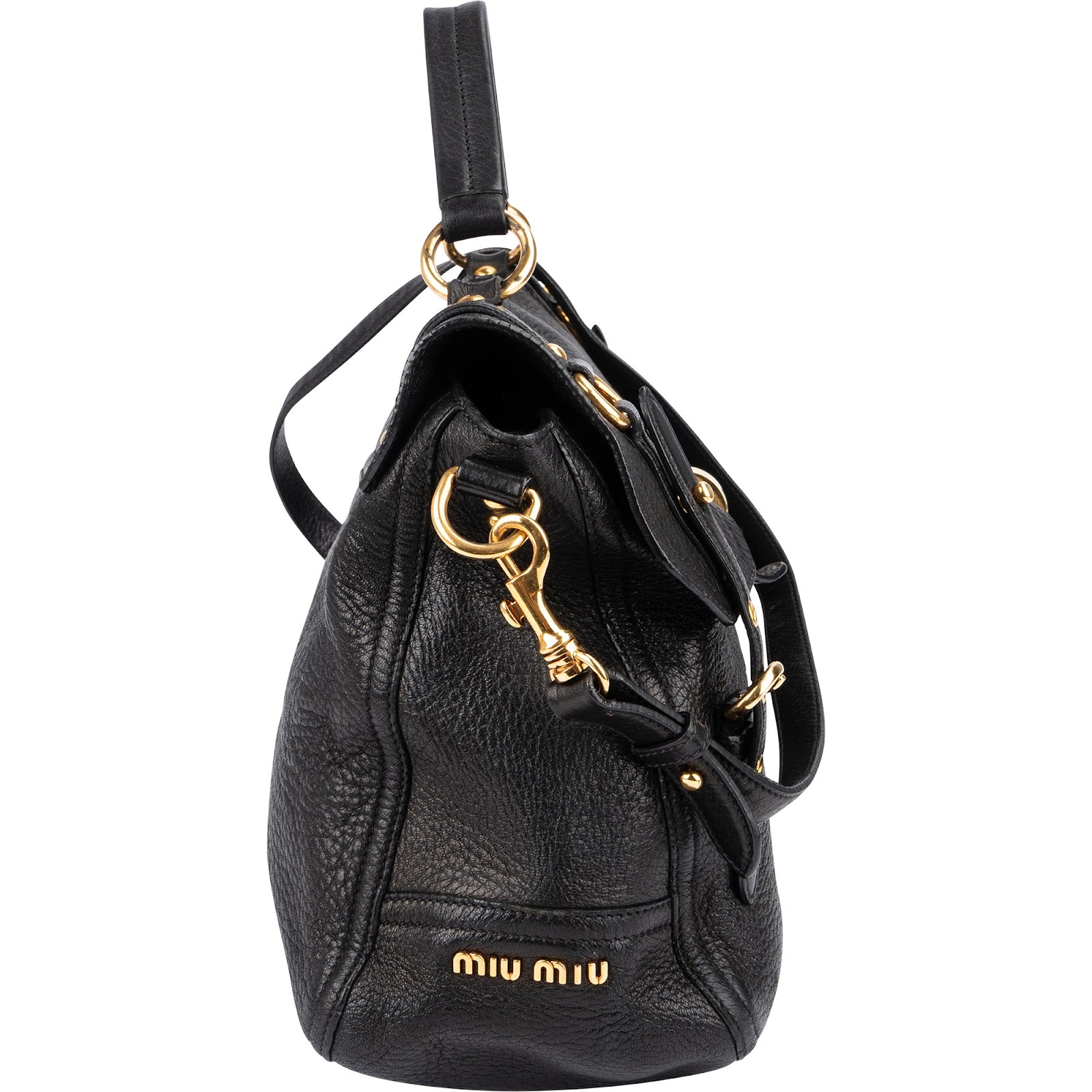 Miu Miu - Turnlock Satchel Shoulder Bag
