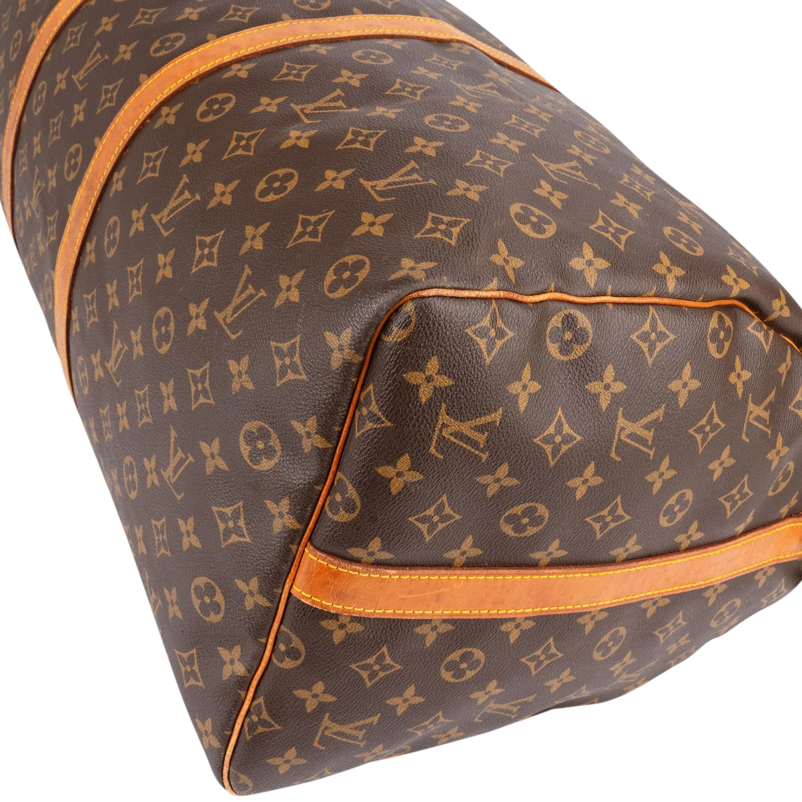 Louis Vuitton Monogram Canvas Keepall 60 Bandoulière Travel Bag