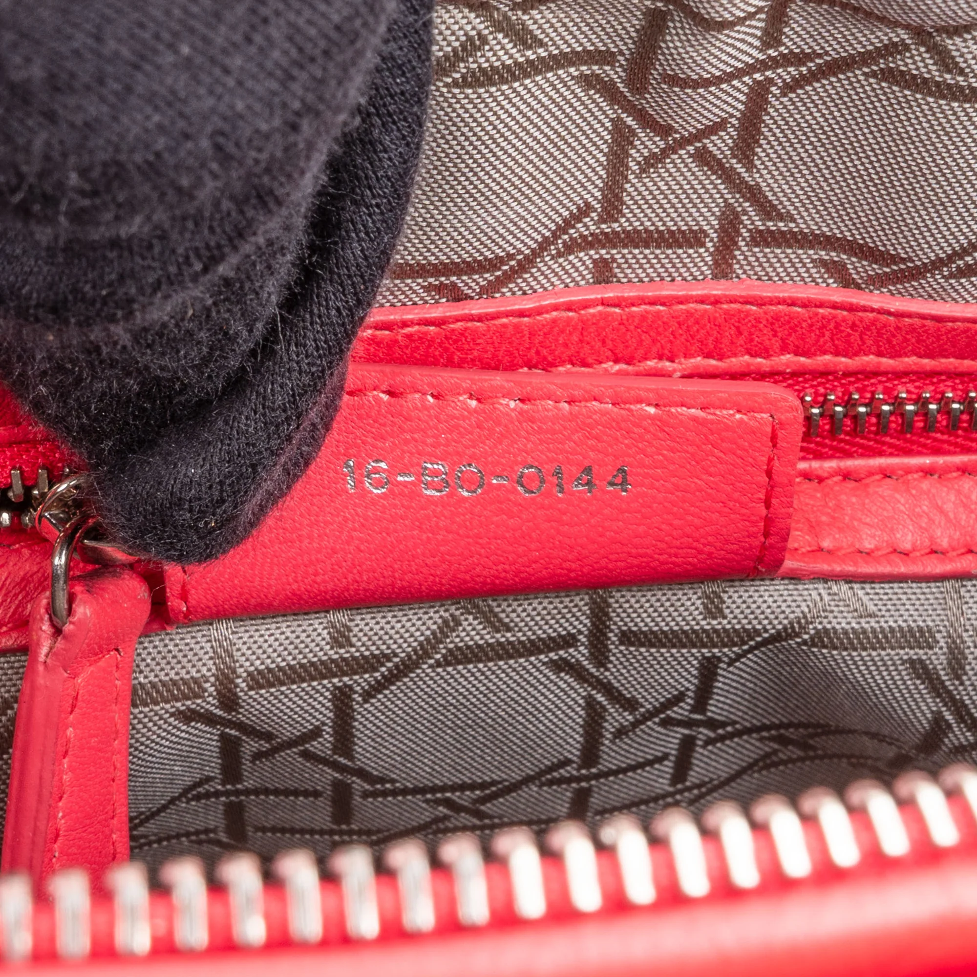 Christian Dior Quilted Leather Lady Dior Handbag