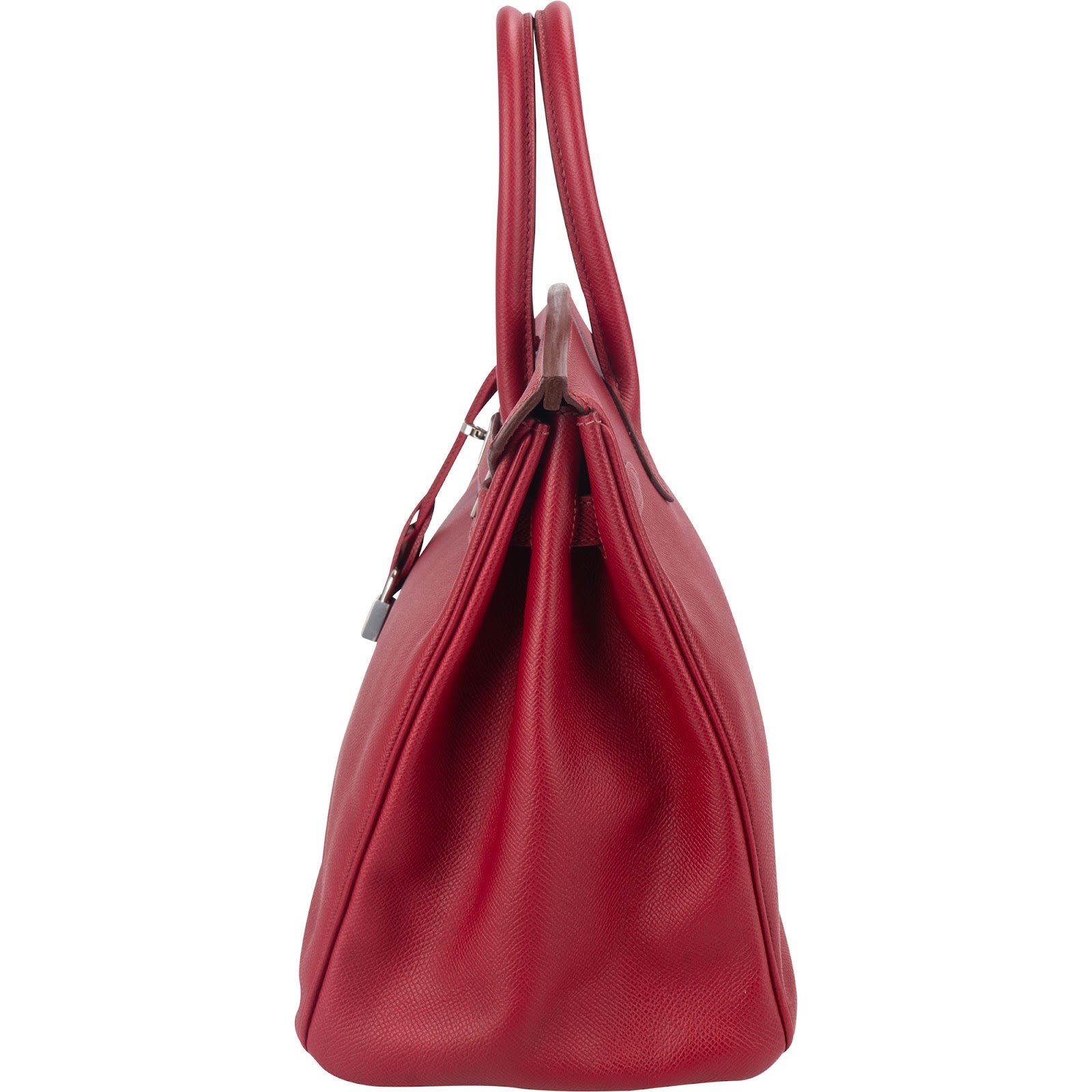 Hermès Epsom Leather Palladium Palladium Birkin 35 Handbag