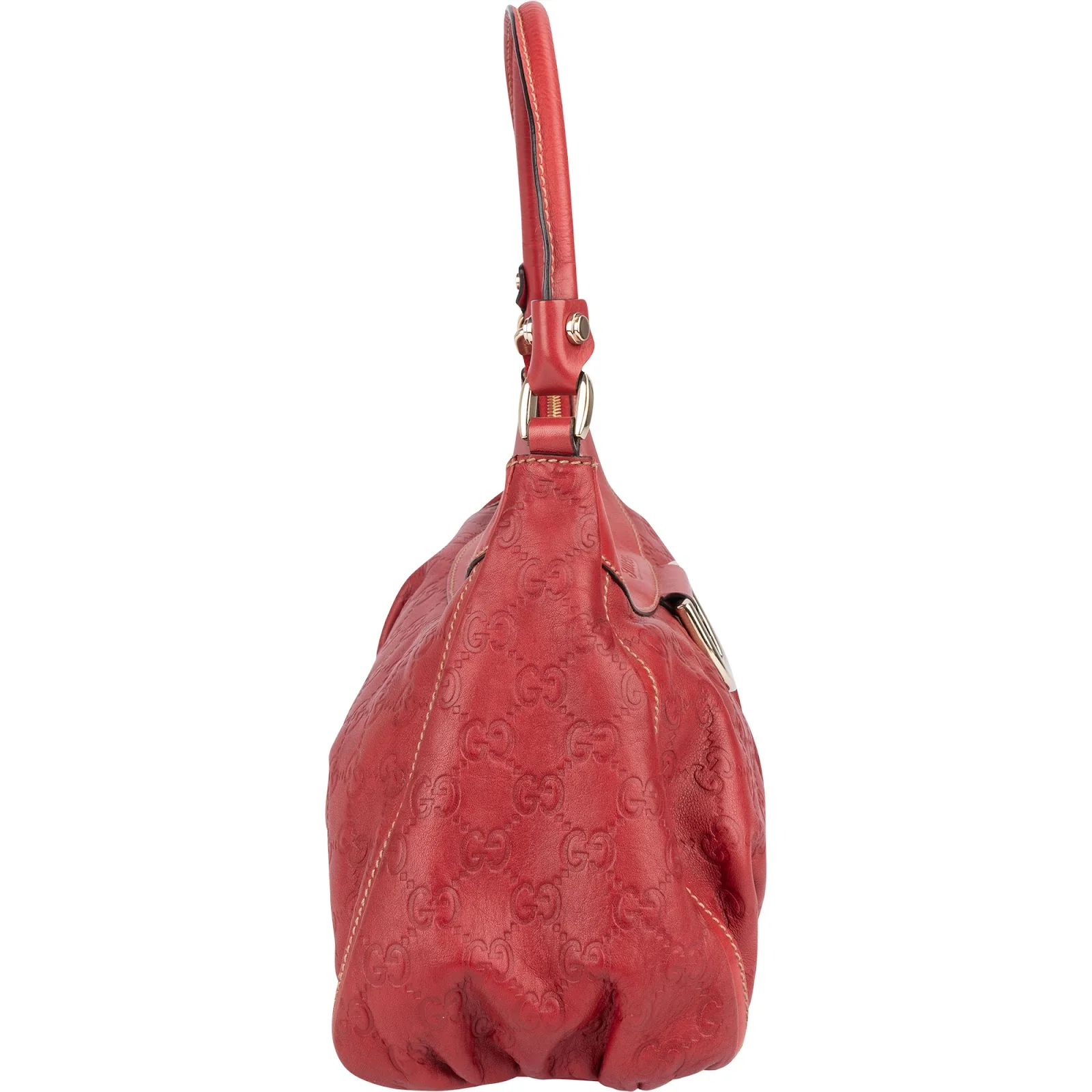 Gucci GG Guccissima Leather Abbey D-Ring Hobo Handbag