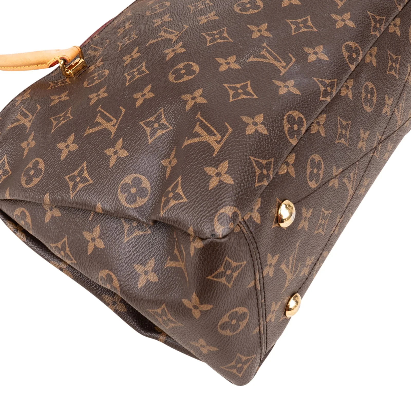 Louis Vuitton Monogram Canvas Pallas MM Handbag
