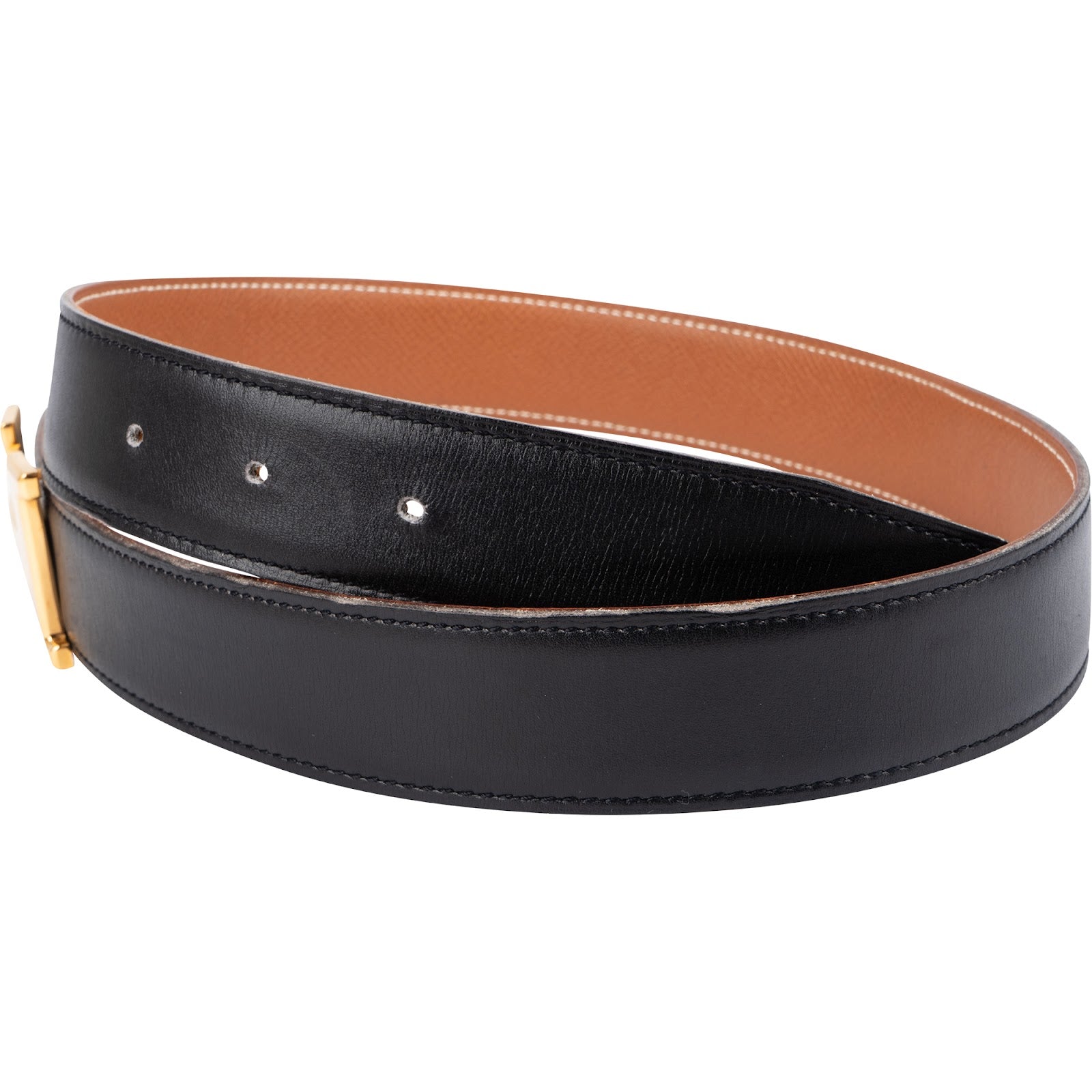 Hermès - Bicolor Reversible H Belt (70)