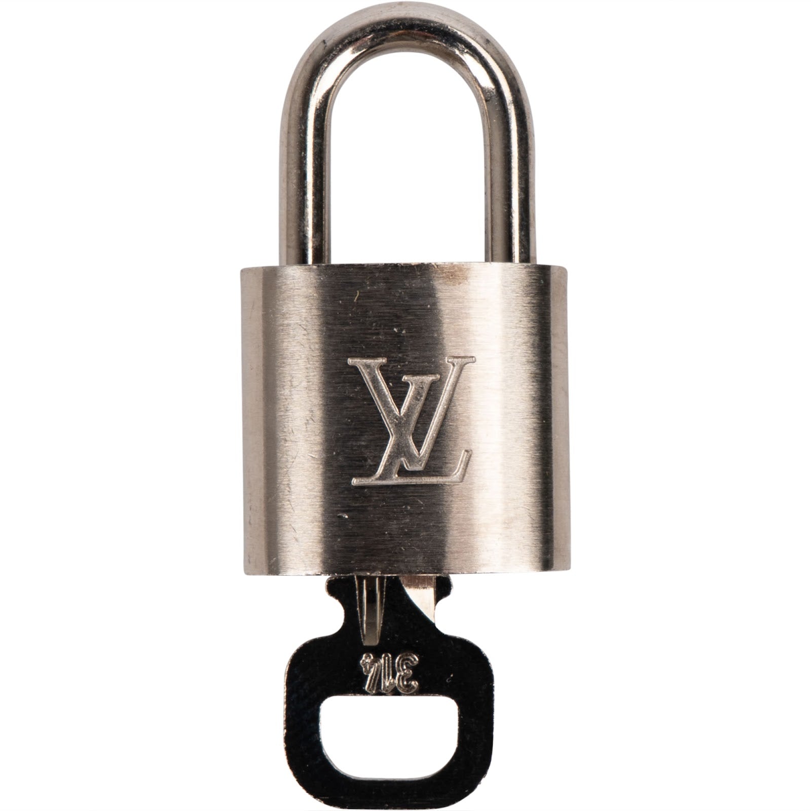 Louis Vuitton - Brushed Silver Padlock 314