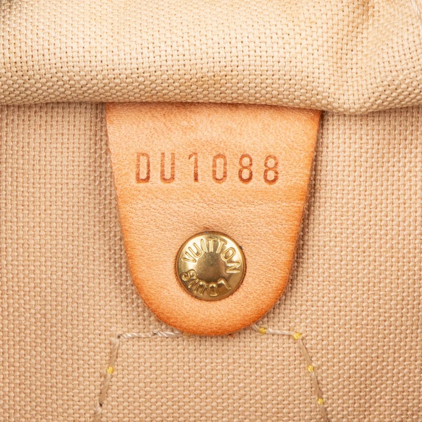 Louis Vuitton Monogram Damier Azur Canvas Speedy 30 Boston Bag