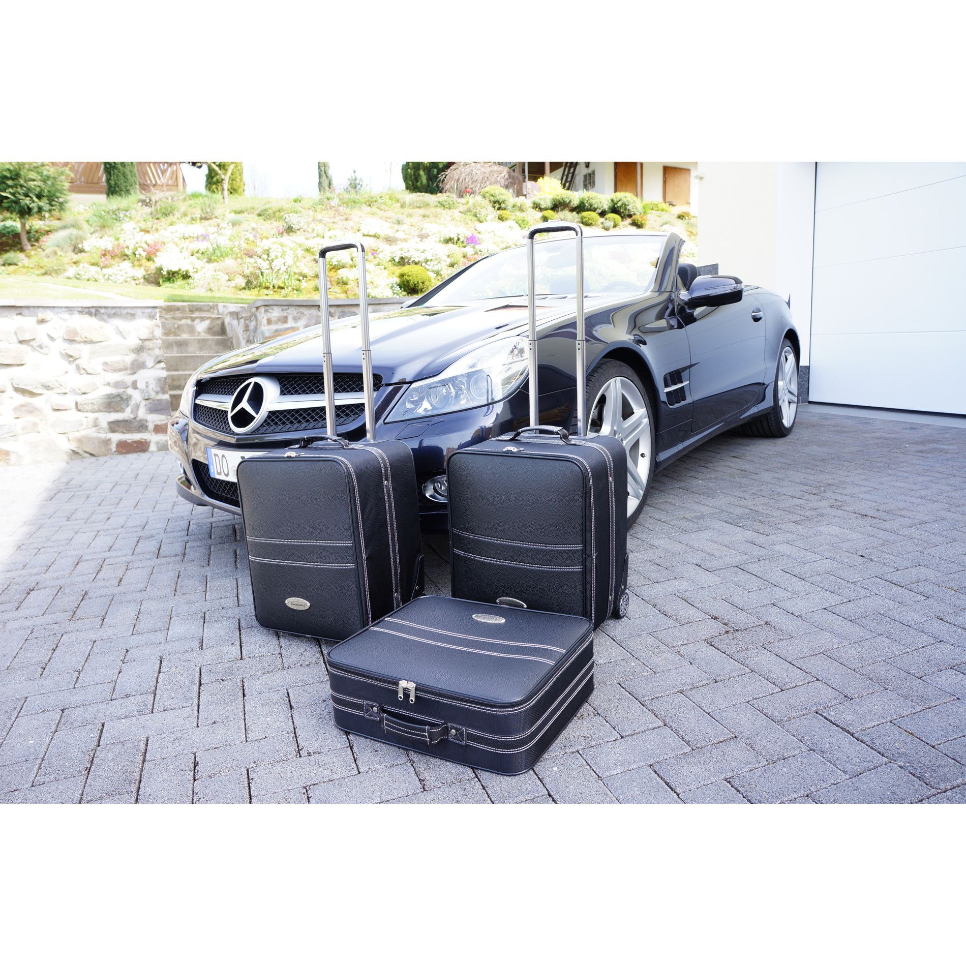 Mercedes SL Roadster (R230) (UE) Années de fabrication 2001-2011 Jeu de coffres pour coffre de voitu