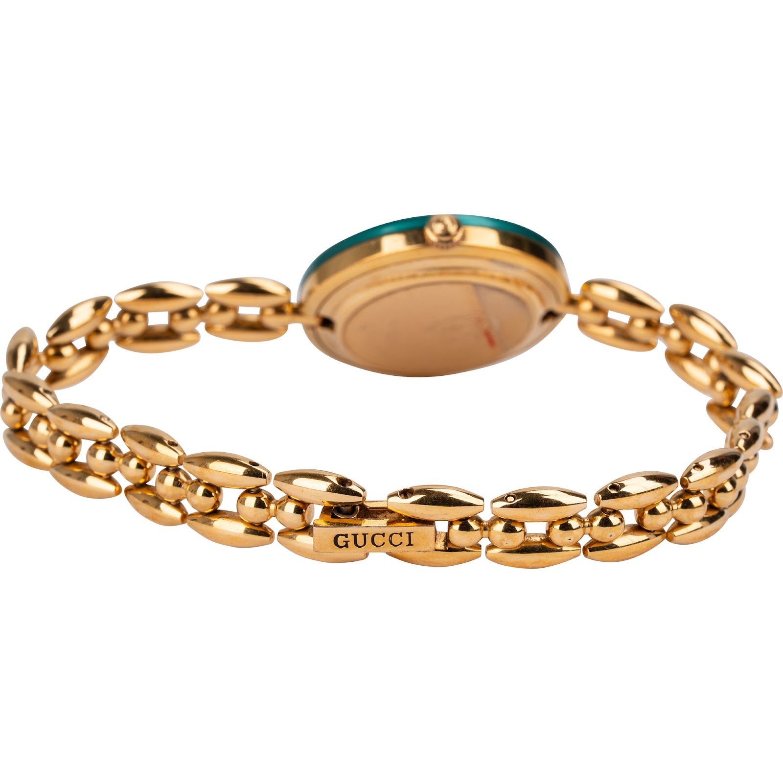 Gucci Gold Tone Change Bezel Bangle 11/12.2 DAmenuhr