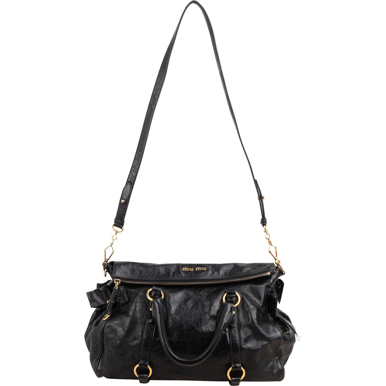 Miu Miu - Vitello Lux Satchel Shoulderbag