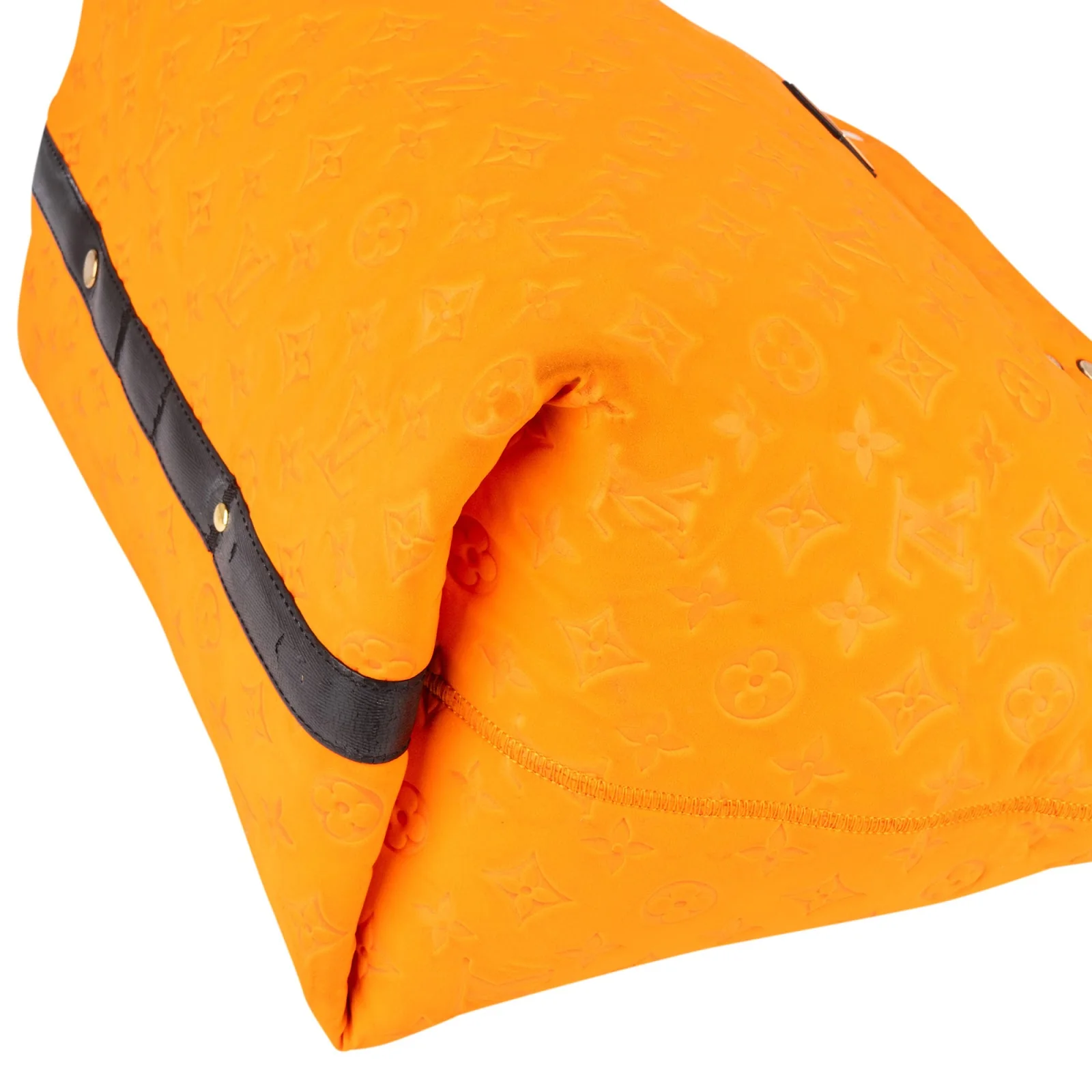 Louis Vuitton Nylon Scuba Monogram MM Shopping Shoulder Bag