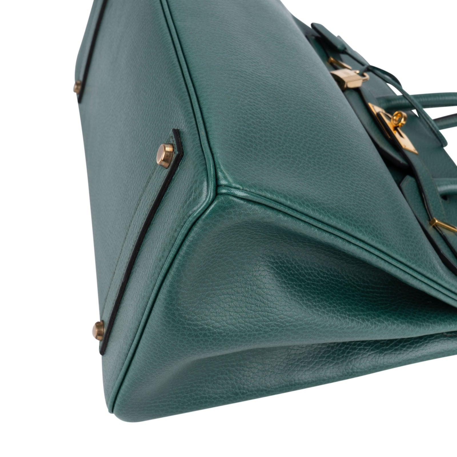 Hermès Vert Clair Ardennes Leather Birkin 35 Handbag