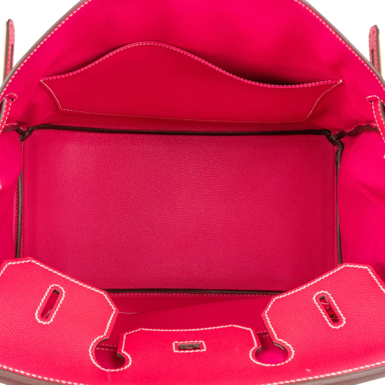 Hermès Rose Tyrien Epsom Leather Birkin 35 Handbag