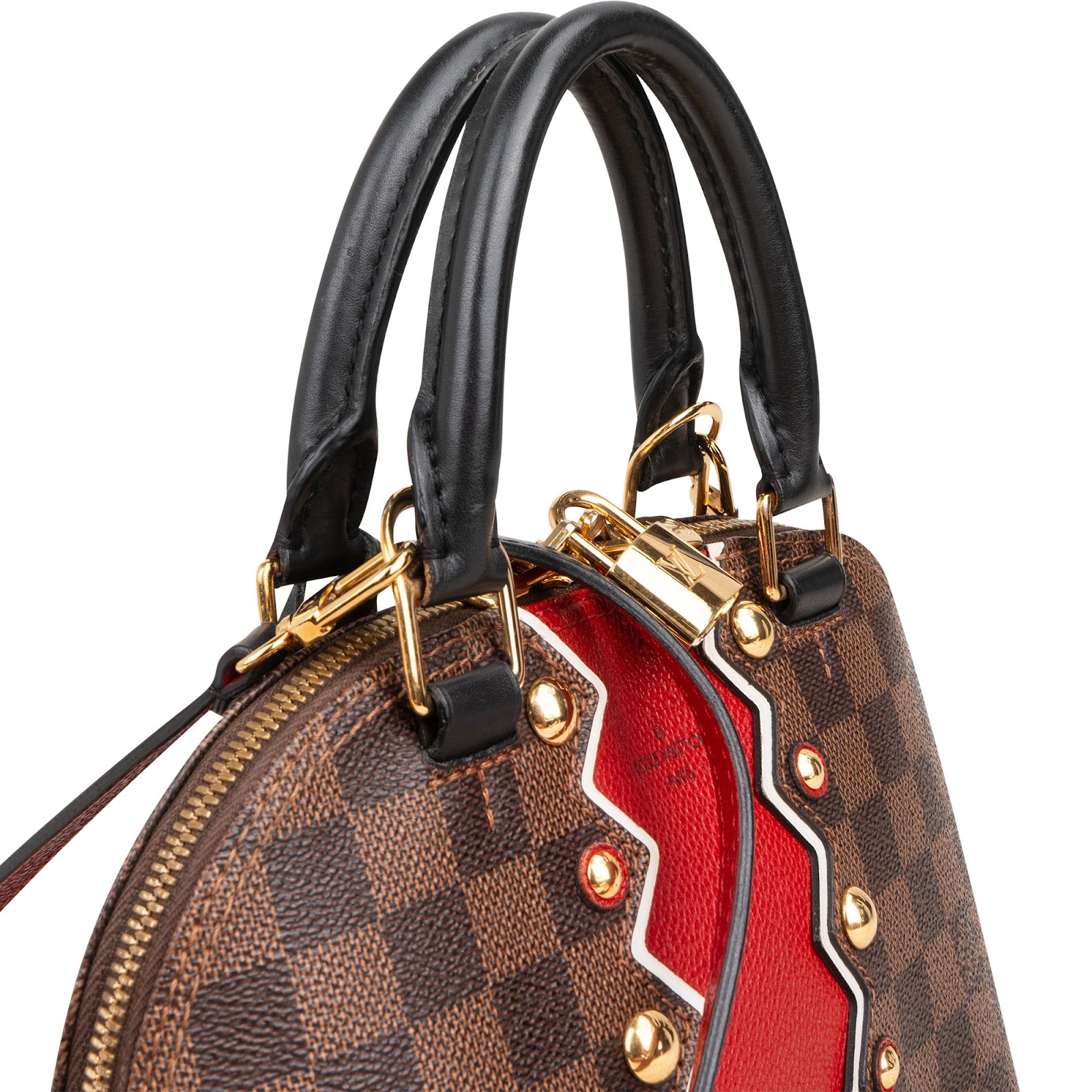 Louis Vuitton Limited Edition Monogram Damier Ebene Karakoram Alma BB Handbag