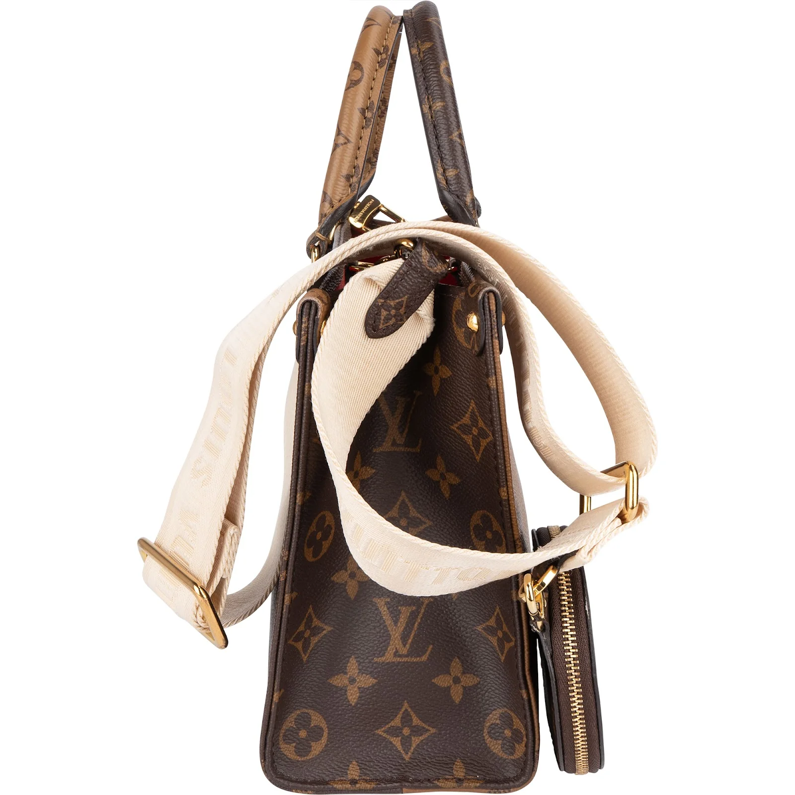 Louis Vuitton Monogram Reverse Canvas OnTheGo PM Handbag
