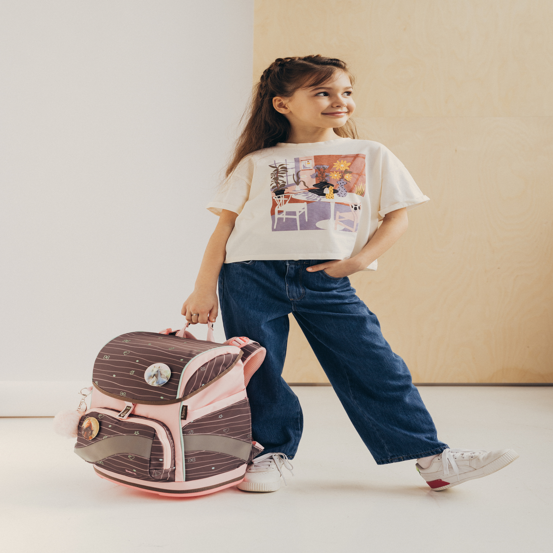 Smarty Plus Schulranzenset 5-teilig - Mint