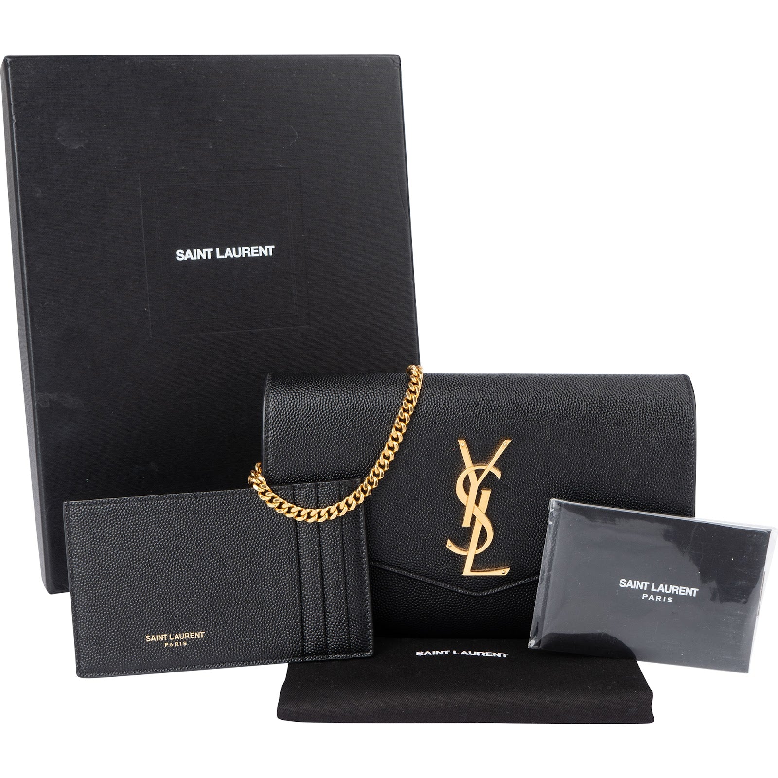 Saint Laurent - Uptown Wallet On Chain Crossbody Bag