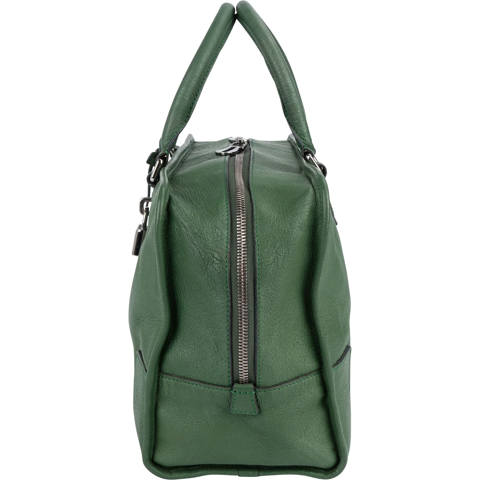 Loewe Green Grained Leather Amazona 35 Handbag