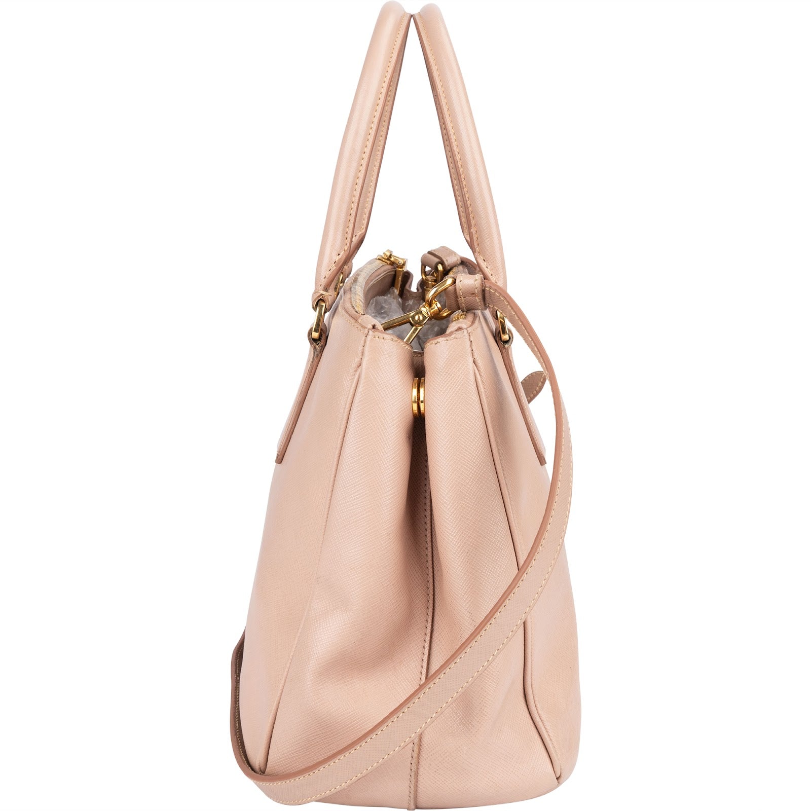 Prada Saffiano Leather Galleria Handbag