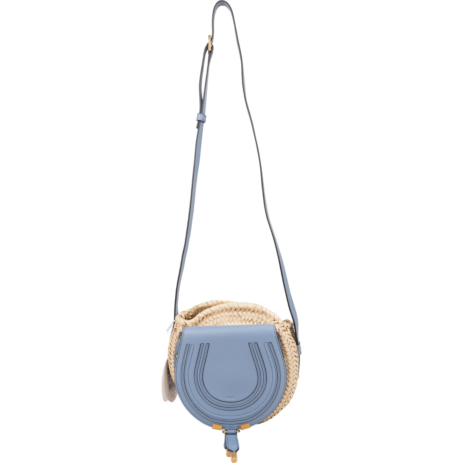 Chloé Marcie Basket Leather Crossbody Bag