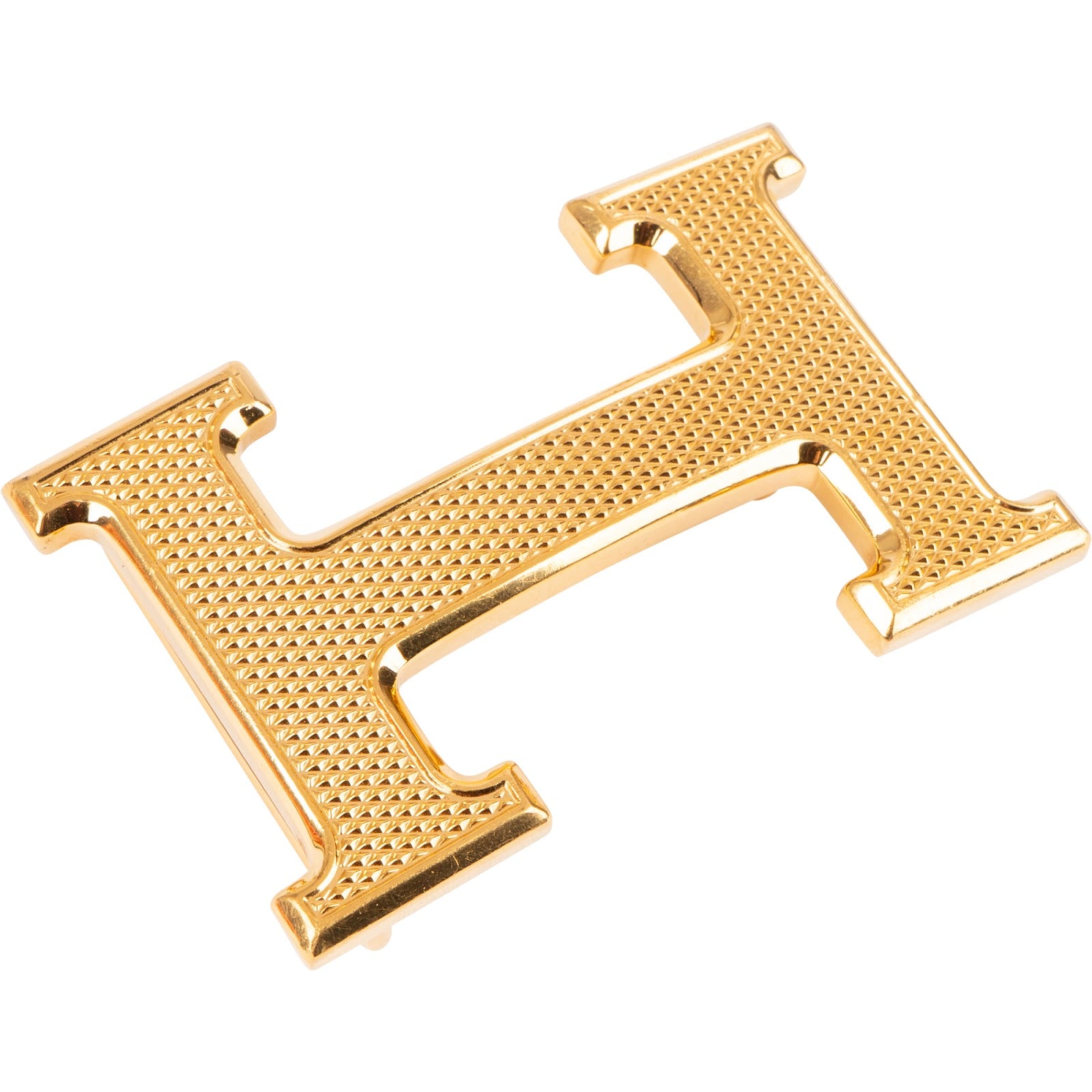 Hermès - Omkeerbare gouden H-riem (85)