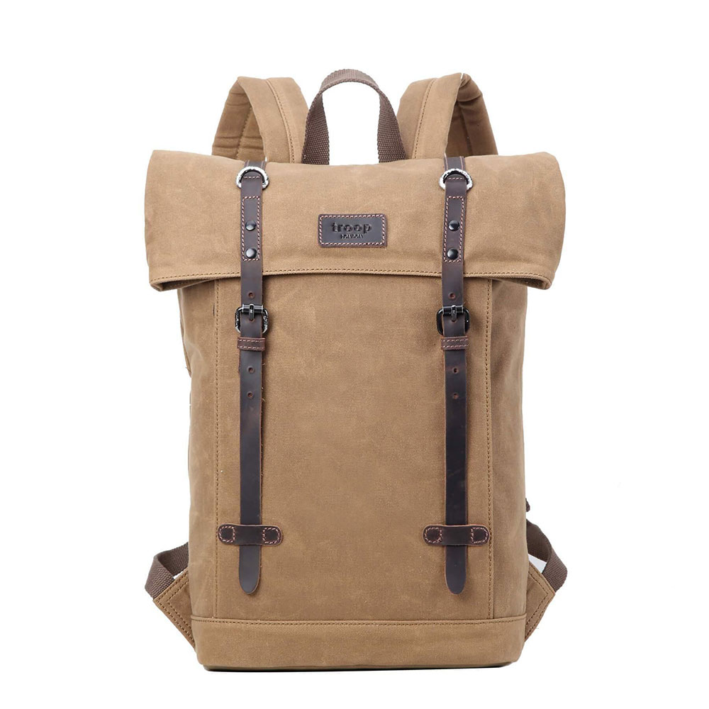 Plecak na laptopa Heritage Canvas - Camel