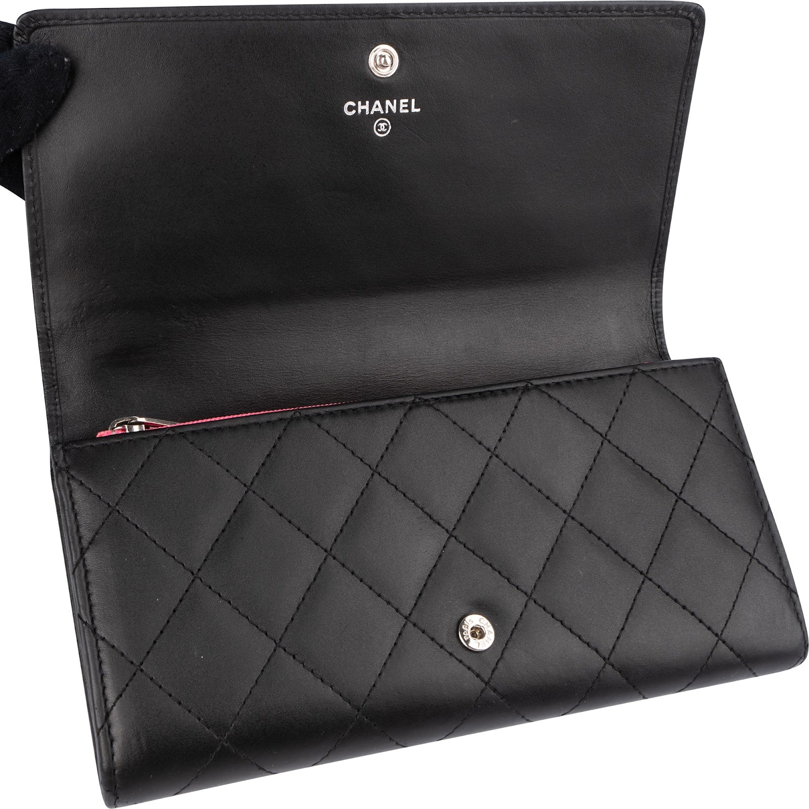 Chanel - Cambon Ligne Quilted Long Wallet