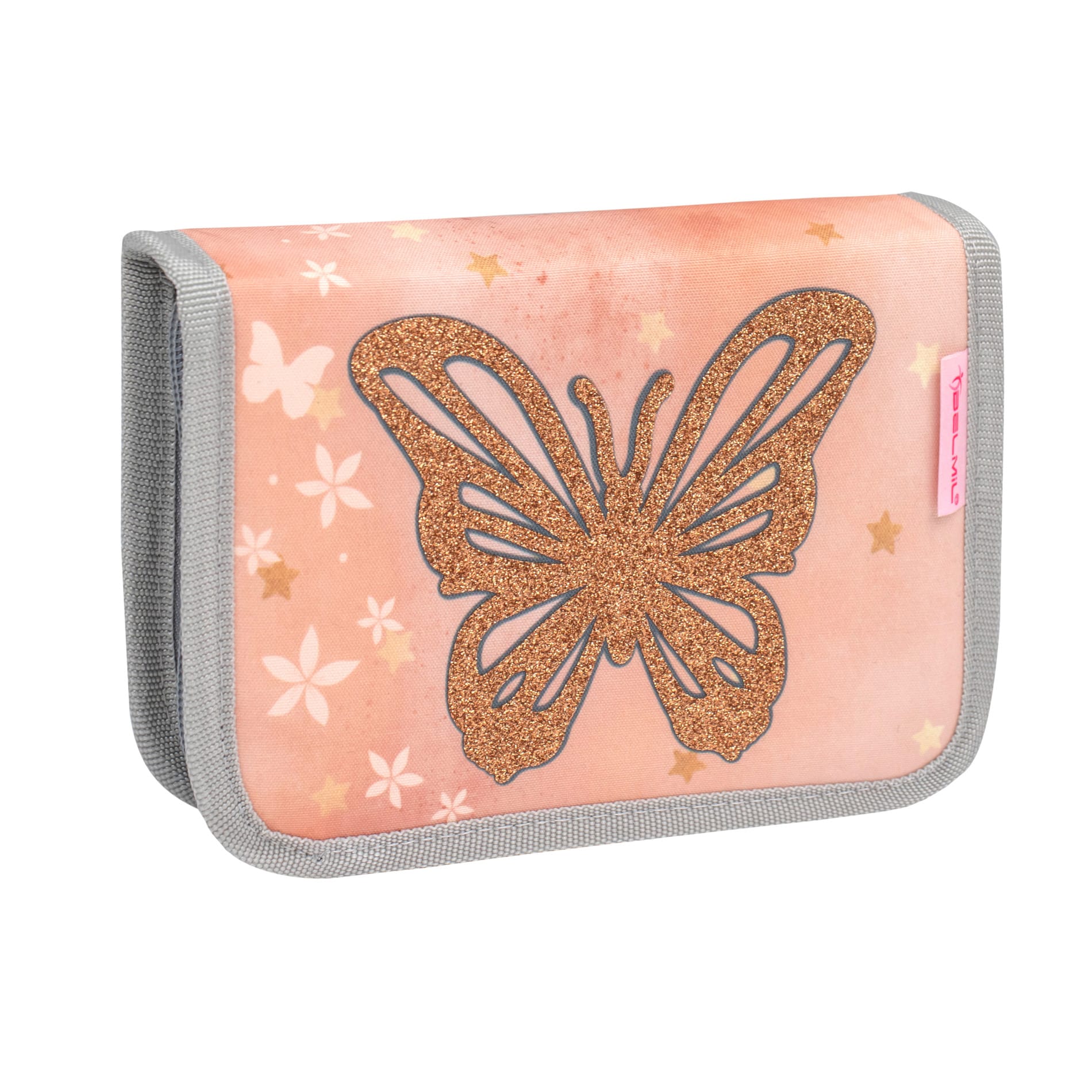 Compact ergonomisches Schulranzen-Set 4-teilig - Golden Butterfly