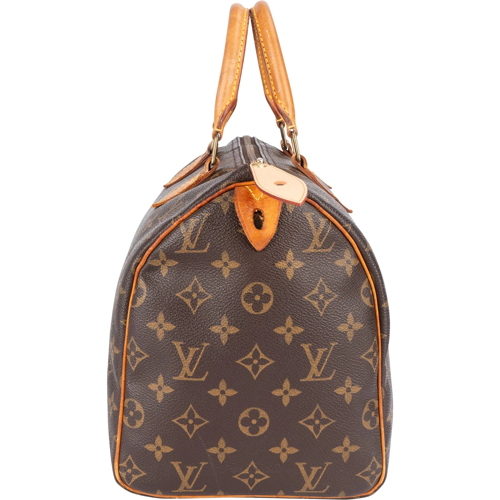 Louis Vuitton Canvas Monogram Speedy 30 Boston Bag